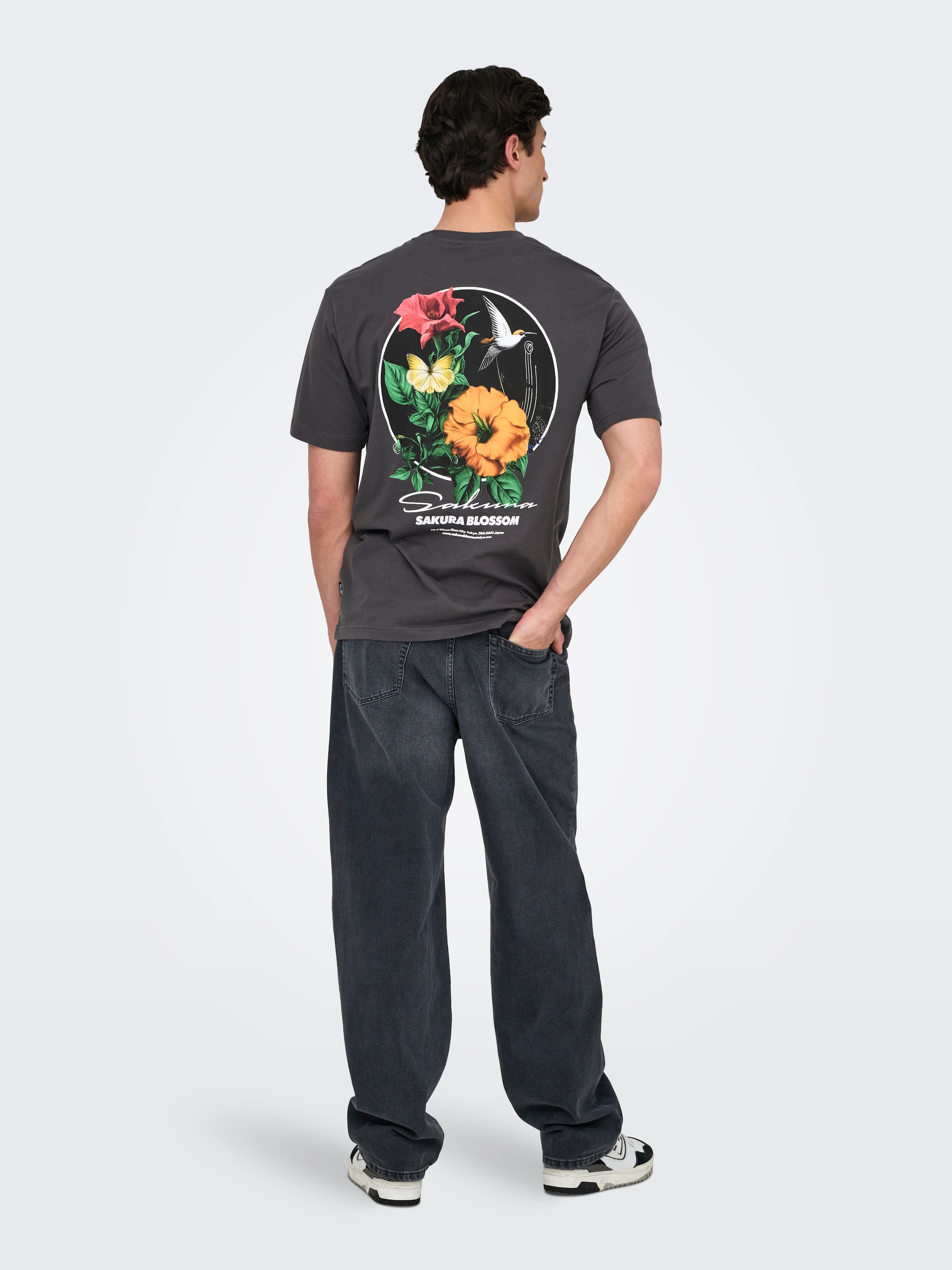 ONLY & SONS Jeans Relax-fit »ONSFADE LOOSE BOX TAI DNM MU OTL« Baumwolle, relaxed fit