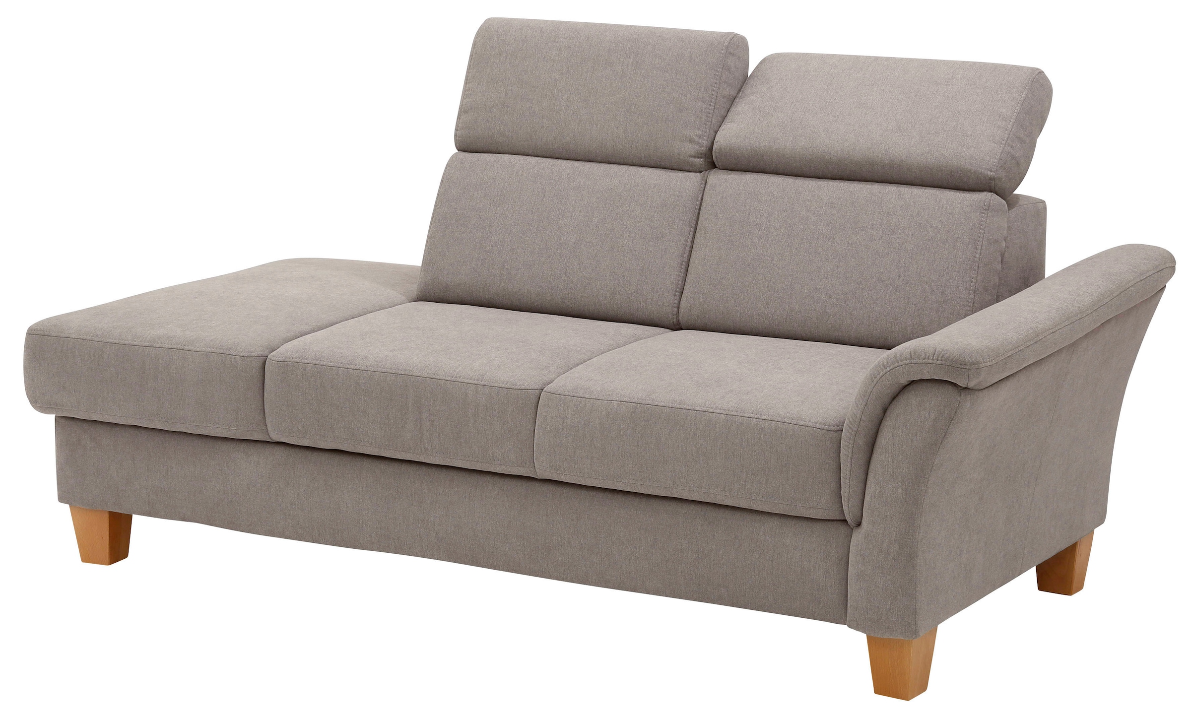 Home affaire Recamiere »Conville« incl. Kopfteilverstellung, Federkern, wahlweise mit  Bettkasten