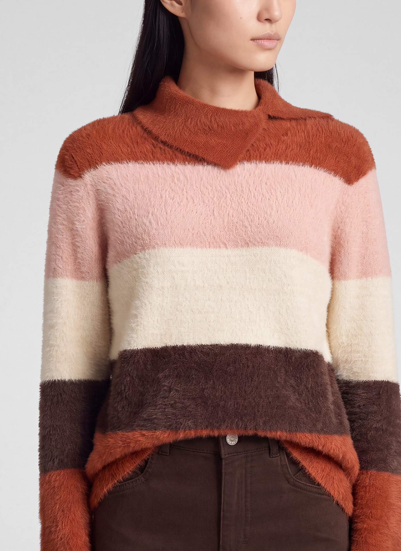 Rabe Strickpullover im Colorblocking-Style