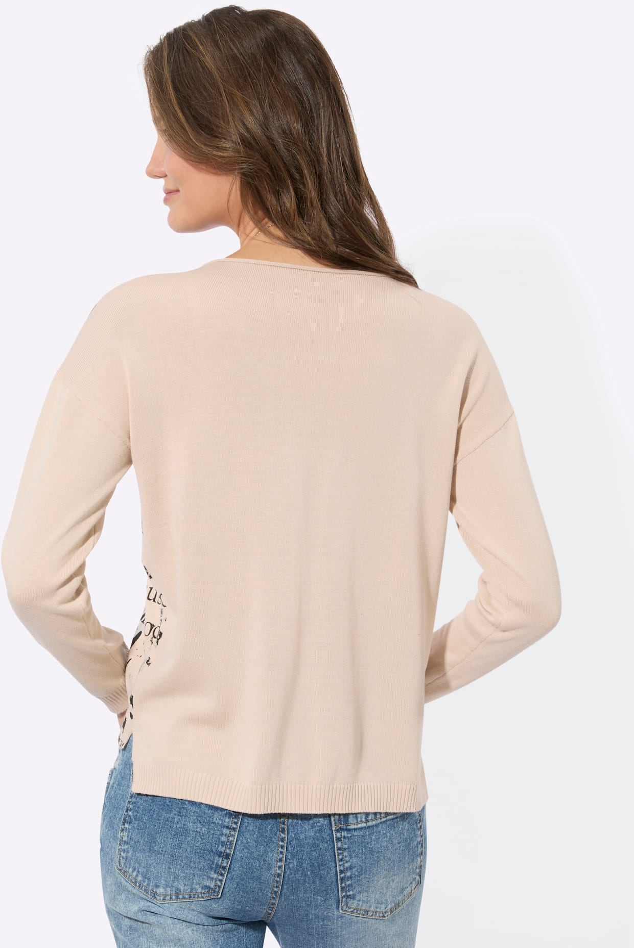 Inspirationen Strickpullover »Langarm-Pullover«