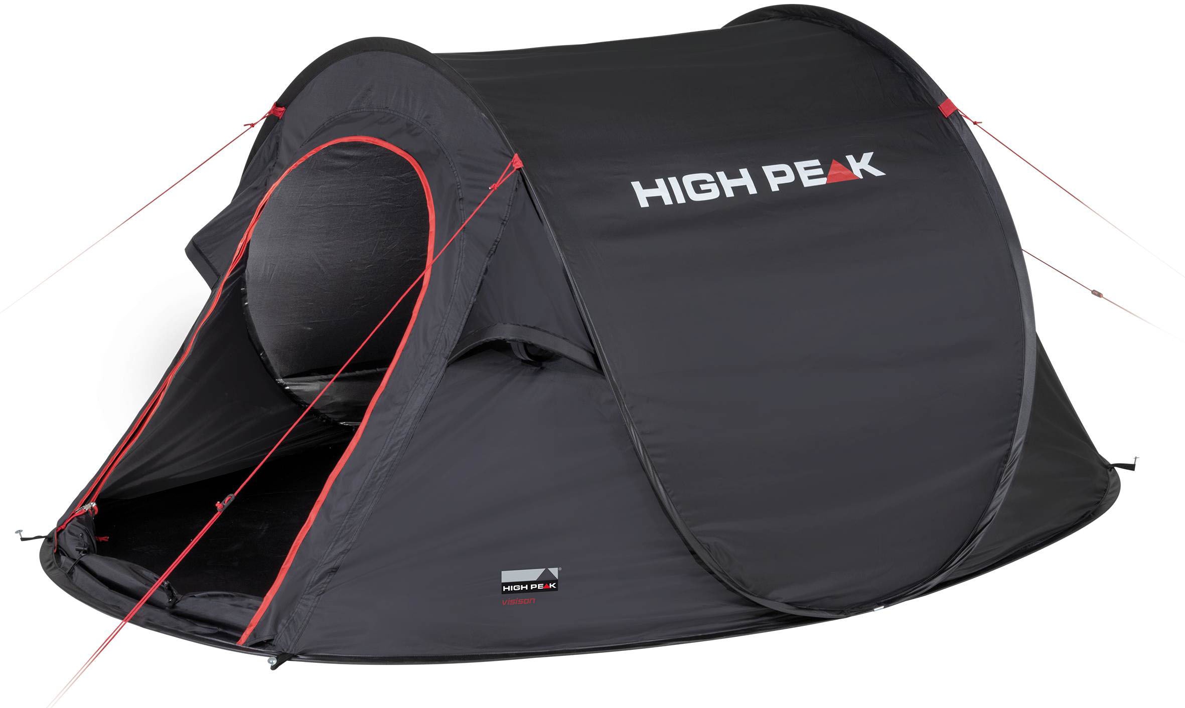 High Peak Wurfzelt »Pop up Zelt Vision 2«, 2 St. Personen, (mit Transporttasche)