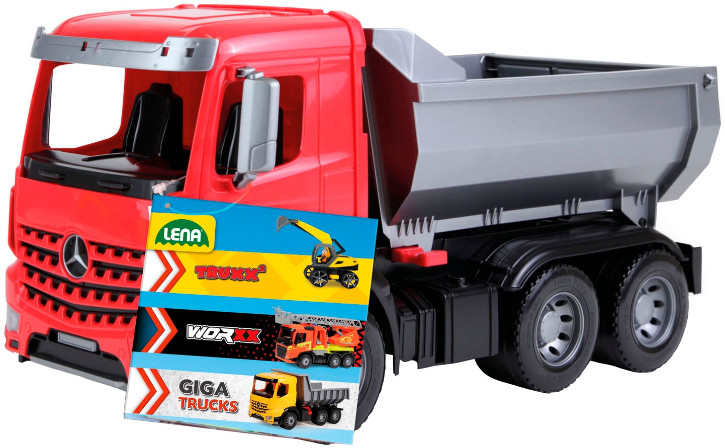 Lena® Spielzeug-LKW »Worxx, Mercedes-Benz Arocs« Made in Europe