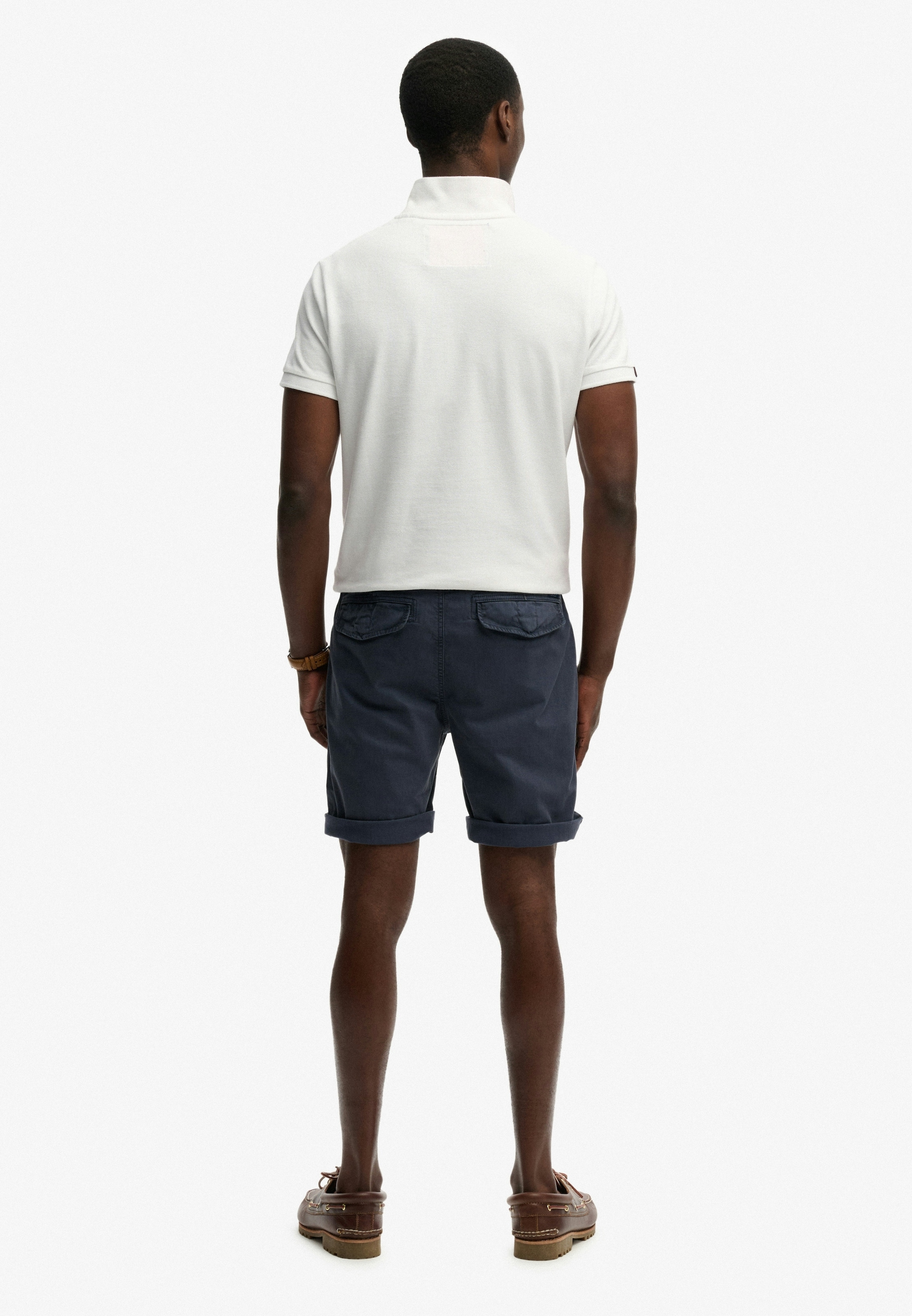 Superdry Short en chino »UTILITY CHINO SHORT«  mit Baumwollmischung, Relaxed Fit, knielang, aus Webmaterial