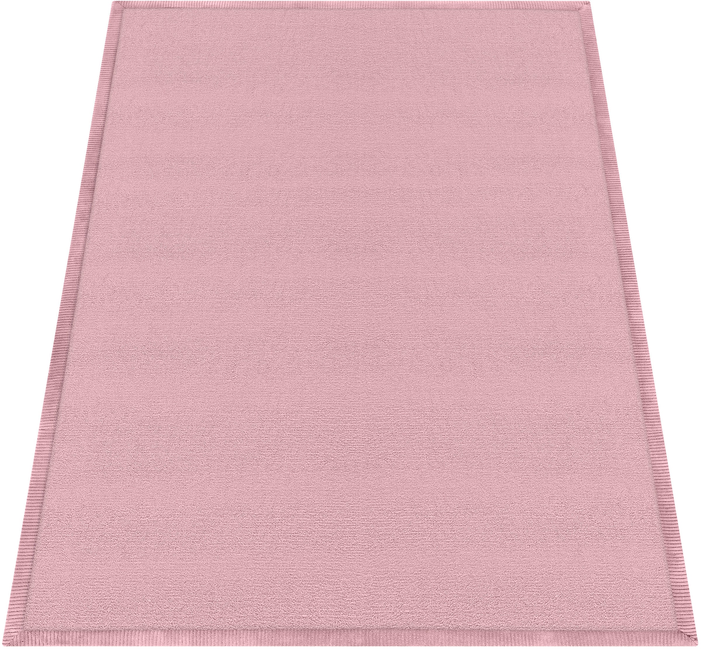 Teppich »Tatami 475«, rechteckig, Kurzflor, Uni-Farben, mit Memory Foam, waschbar