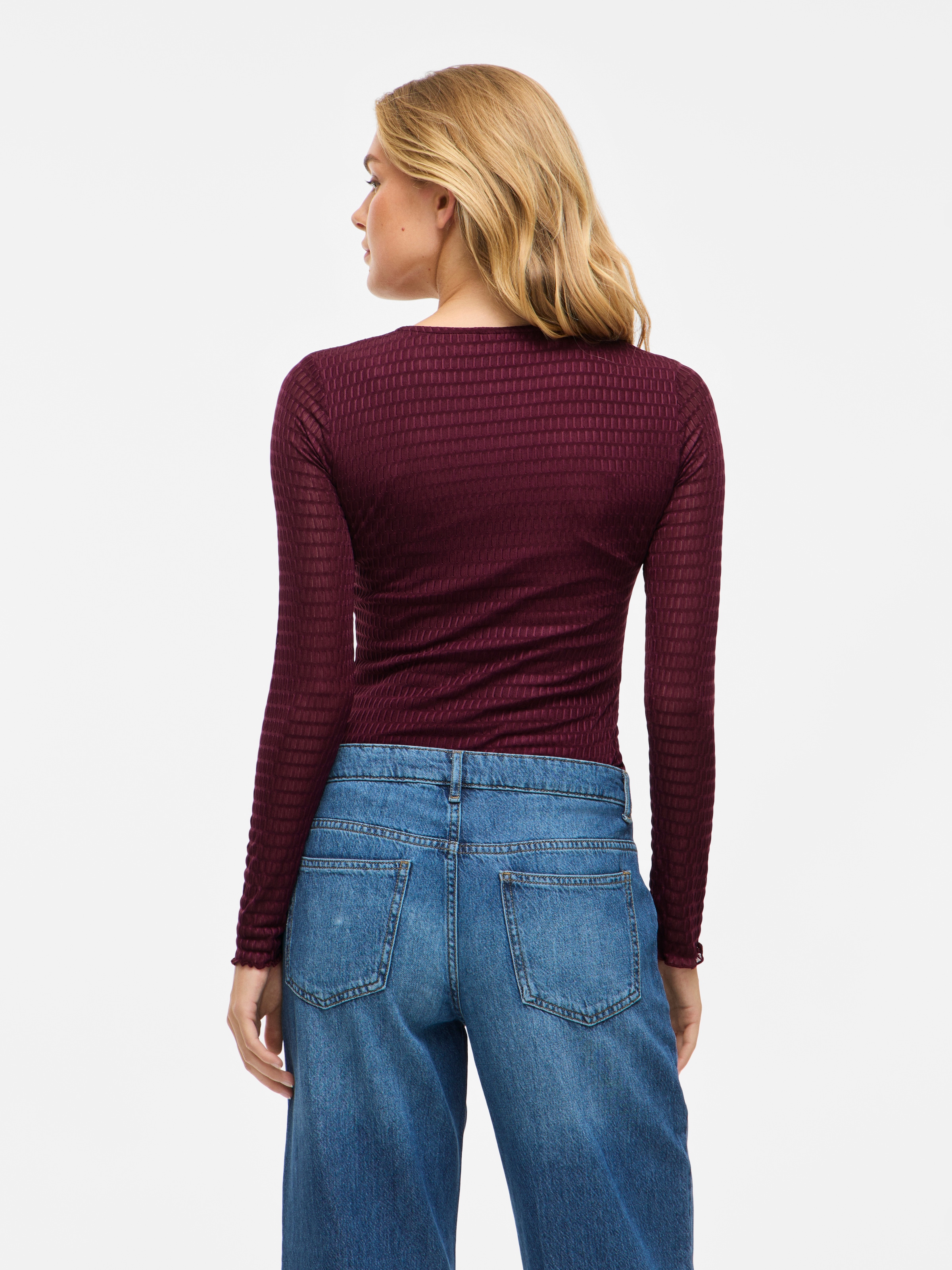 Vila T-shirt à manches longues »VILARINE O-NECK L/S TOP - NOOS«