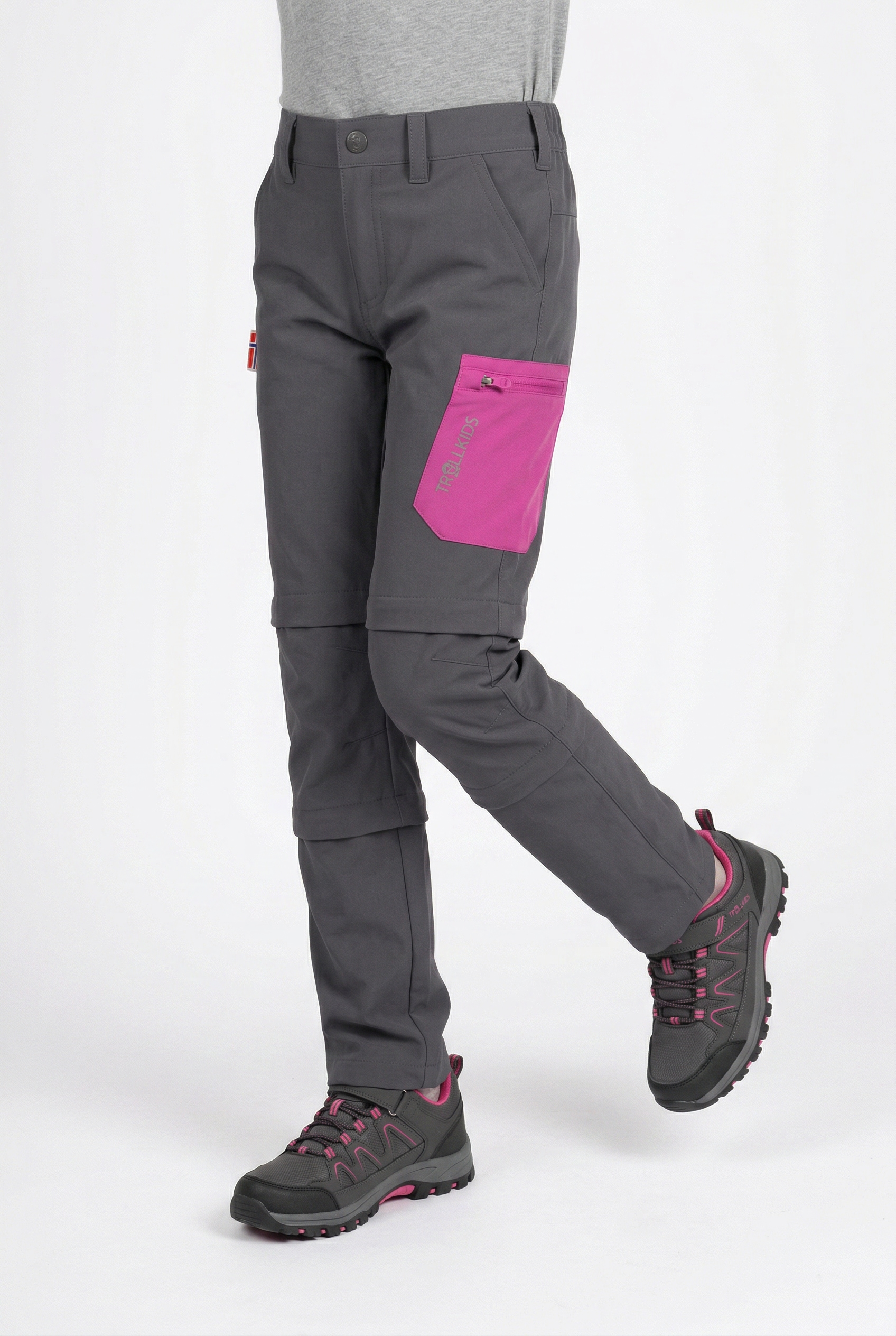 TROLLKIDS Pantalon zip-off »KIDS PREIKESTOLEN DOUBLE ZIP-OFF PANTS«  mit Elastan-Anteil, schnelltrocknend, atmungsaktiv