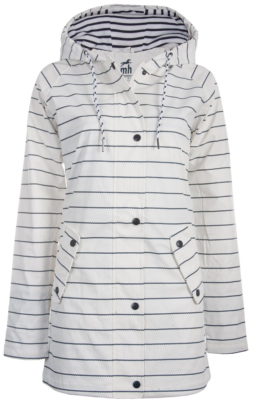 Image of DEPROC Active Regenjacke »CLARISSE W PEAK WOMEN«, Modischer Ankerprint bei Ackermann Versand Schweiz