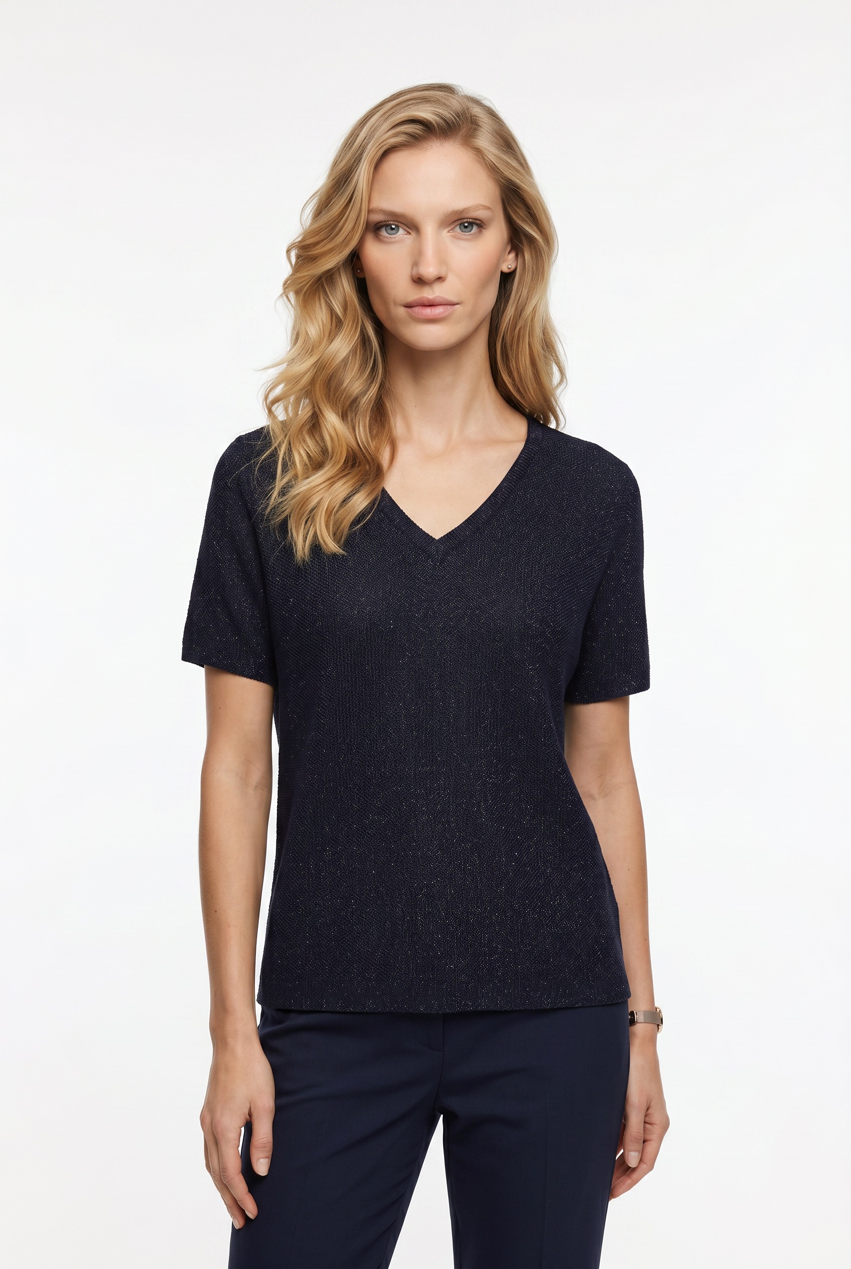 Image of RICHROYAL T-Shirt Regular fit mit V-Ausschnitt