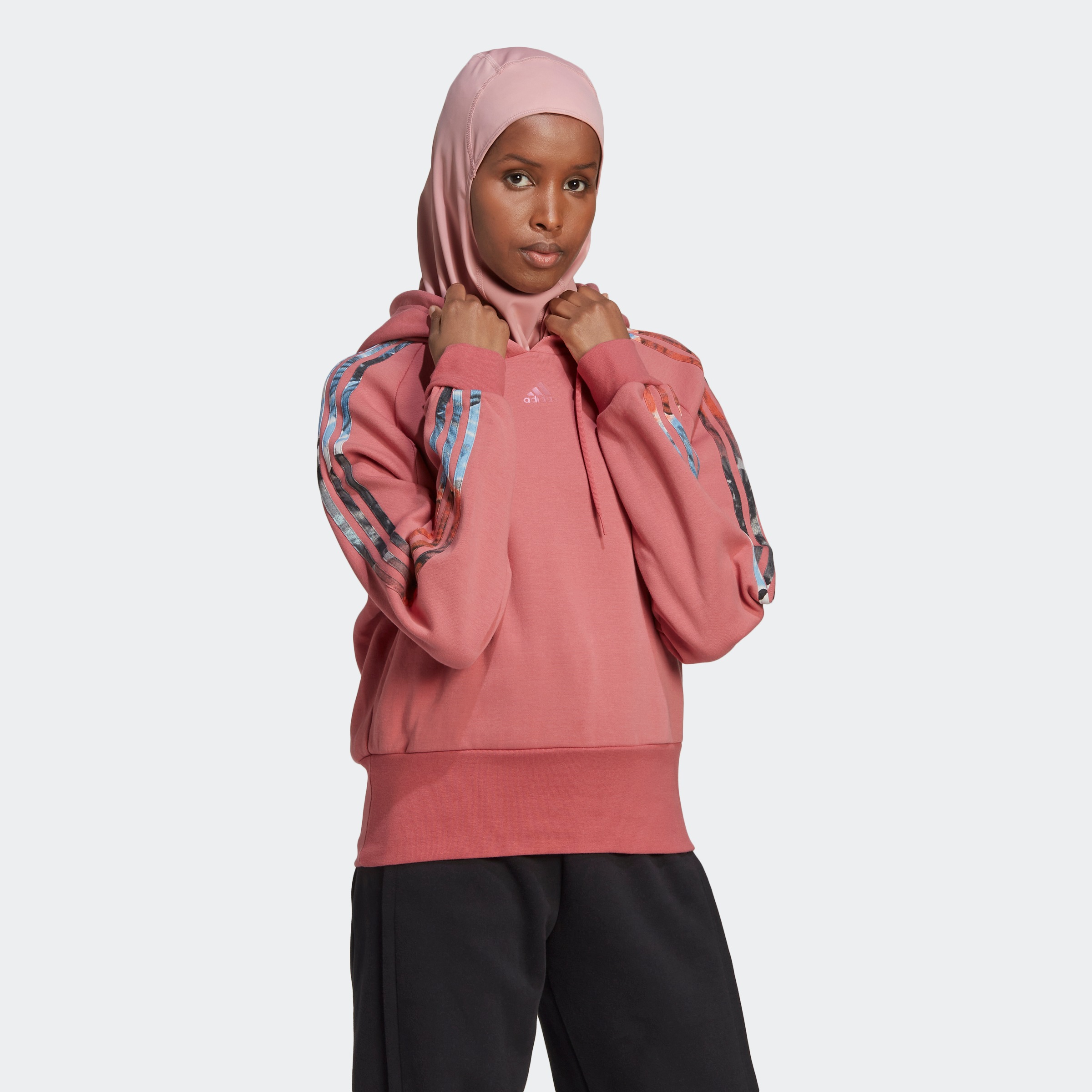 Image of adidas Performance Sweatshirt »ALLOVER PRINT HOODIE« bei Ackermann Versand Schweiz