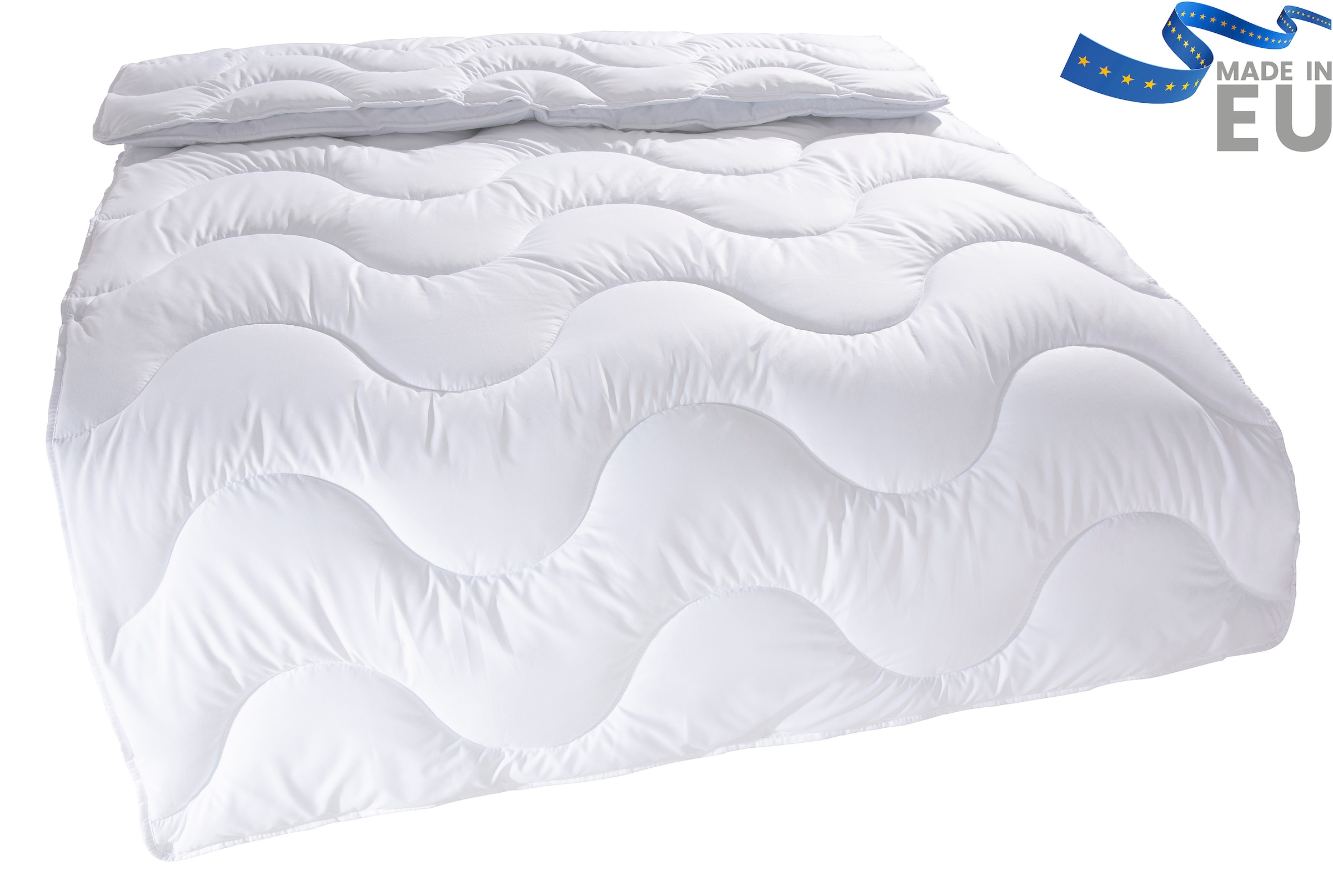 my home Couette microfibre »Mailo Bettdecke 135x200 cm, 155x220 cm« 4-Jahreszeiten Füllung Polyester 1 cuis tlg. Sommer, Winter, Decke, kuschelweicher Microfaser-Feinbatist Bezug