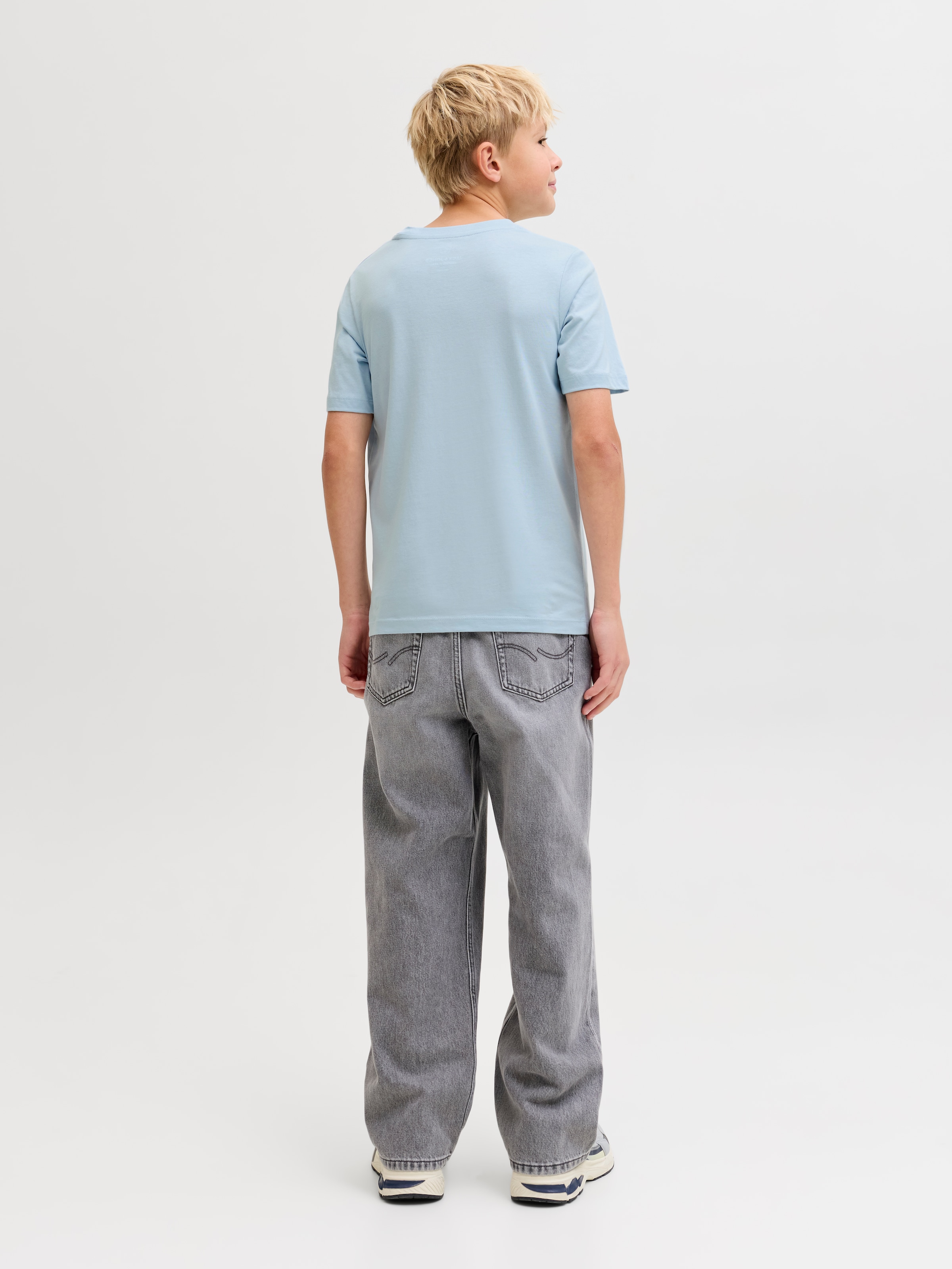 Jack & Jones Junior T-Shirt »JJRAIN TEE SS CREW NECK JNR« mit Logoprint
