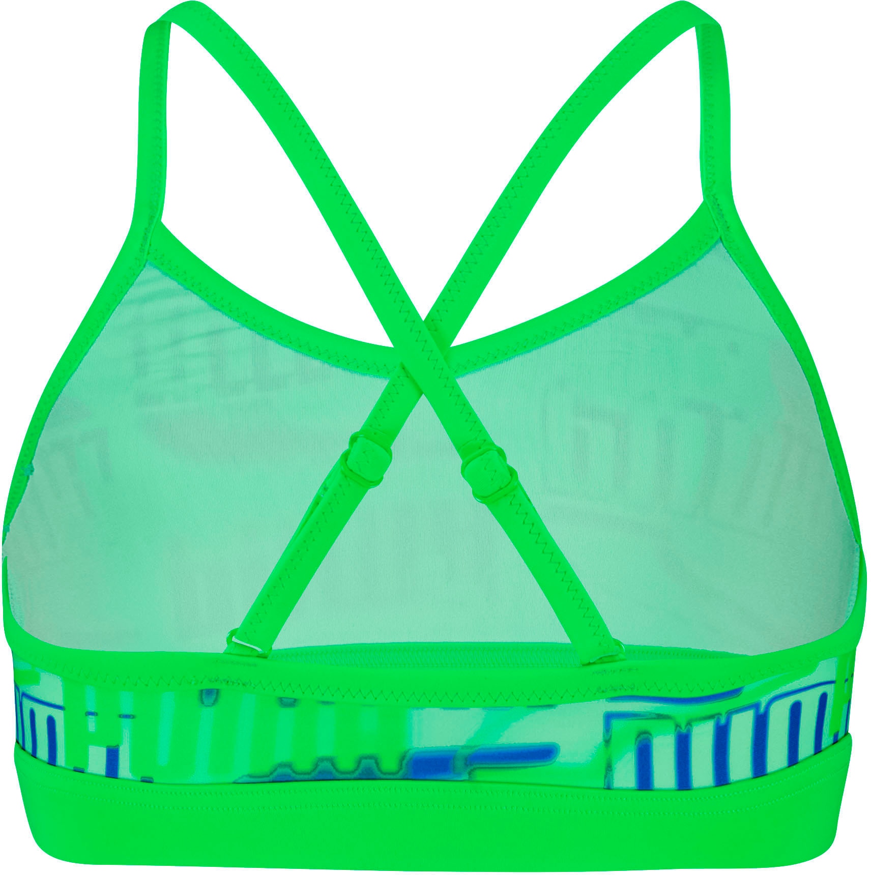 Modische PUMA Bustier-Bikini, (Set), mit Mädchen-Bikini bestellen versandkostenfrei allover Logoprint
