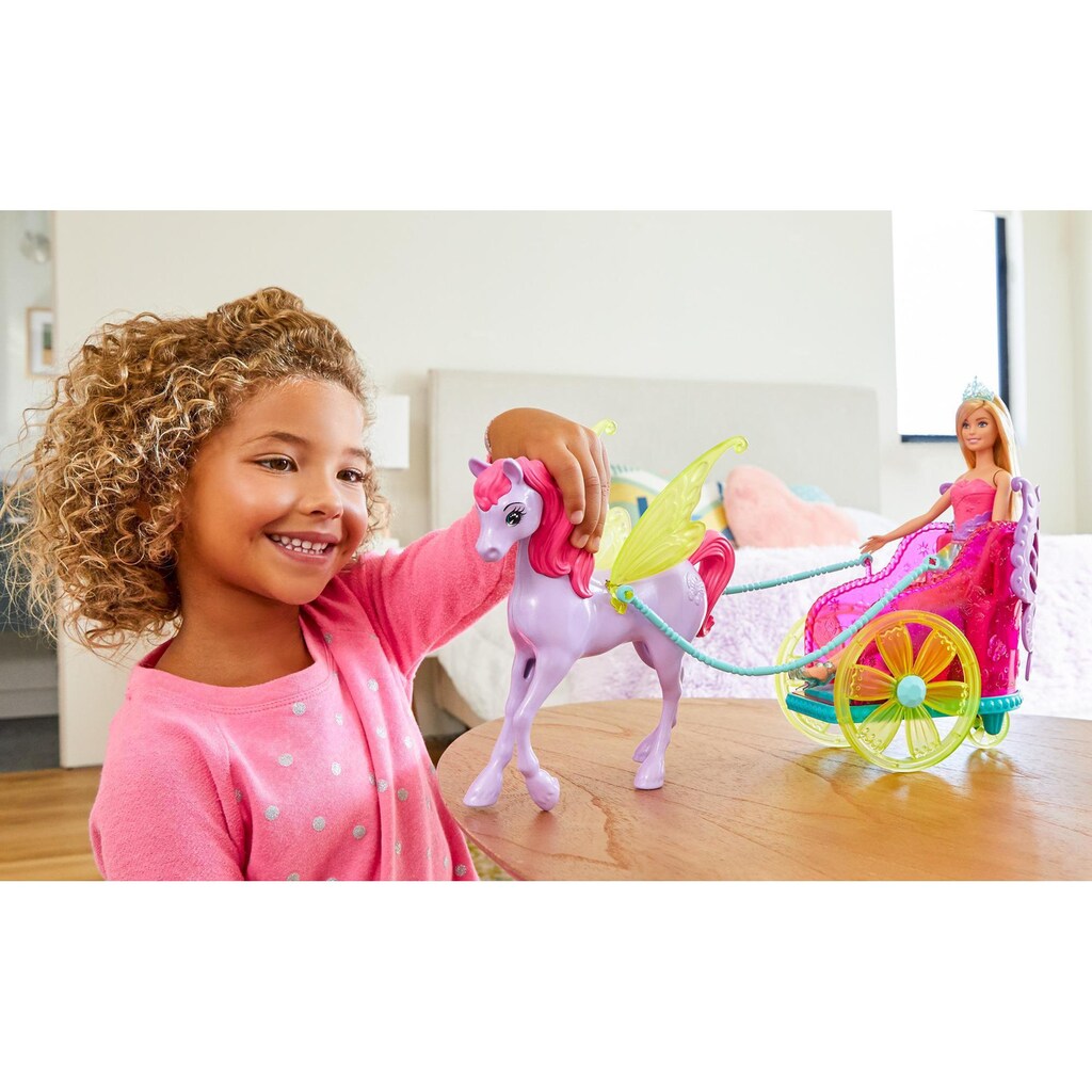 Barbie Spielfigur »Prinzessin mit Kutsche«