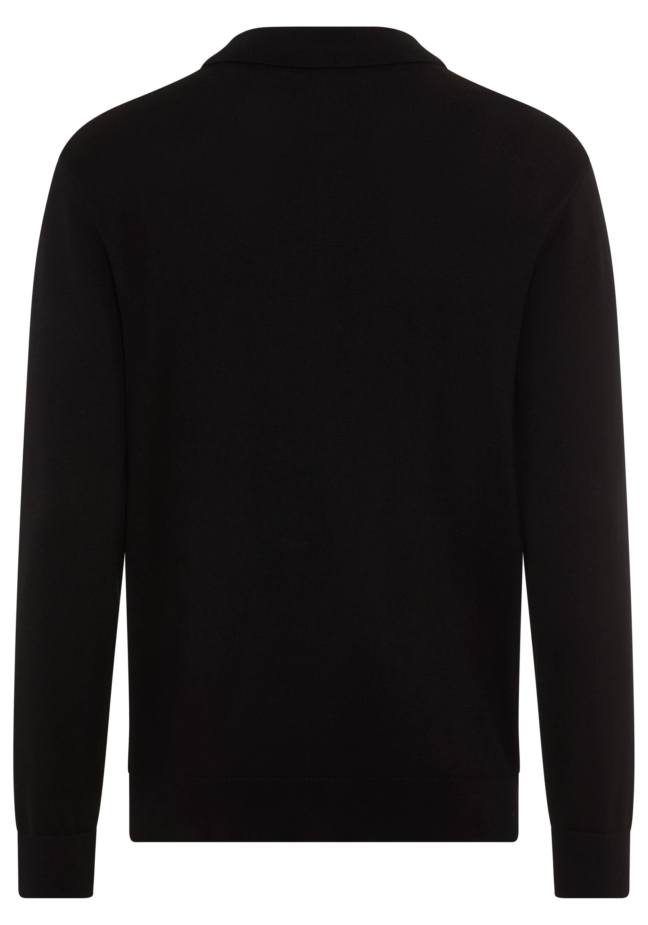 Bruno Banani Polokragenpullover, mit Reissverschluss und Brusttasche