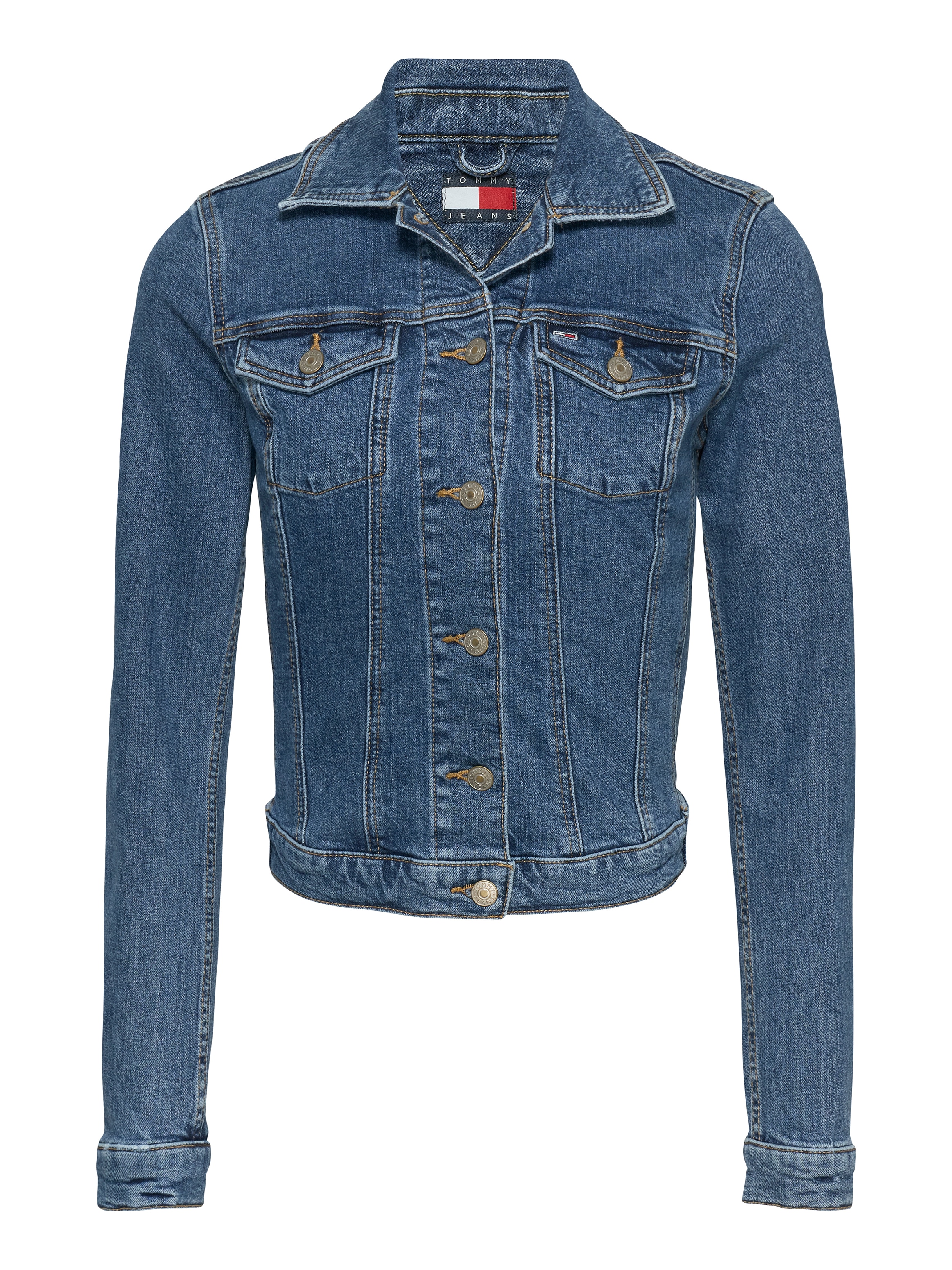 Tommy Jeans Curve Jeansjacke »VIVIANNE SKN JACKET EXT BI8130«, in Grossen Grössen