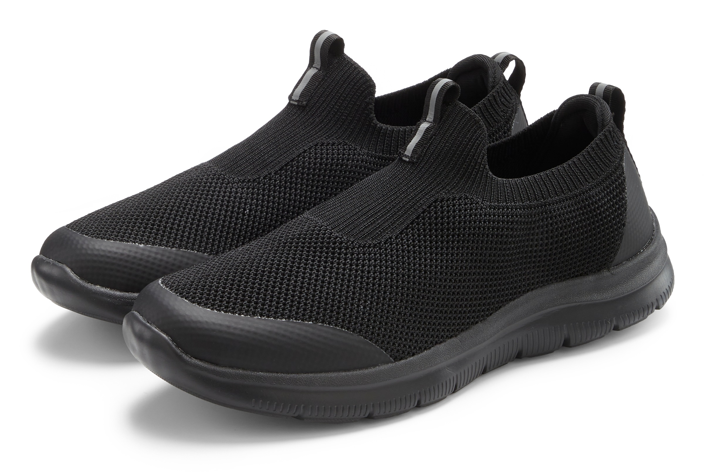 Image of John Devin Sneaker "Slipper, Freizeitschuh, Textilschuhe, Stoffschuhe, Turnschuh" Slip-On-Sneaker mit ultraleichter Sohle Unisex VEGAN