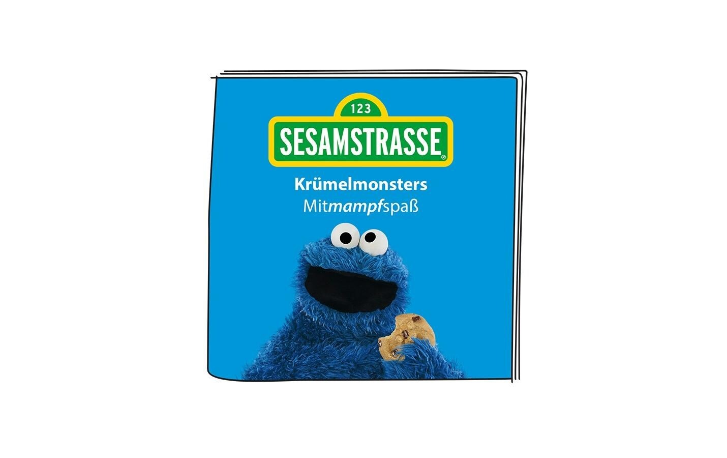 tonies Hörspielfigur »Sesamstrasse Krümelmonsters Mitmampfspass«