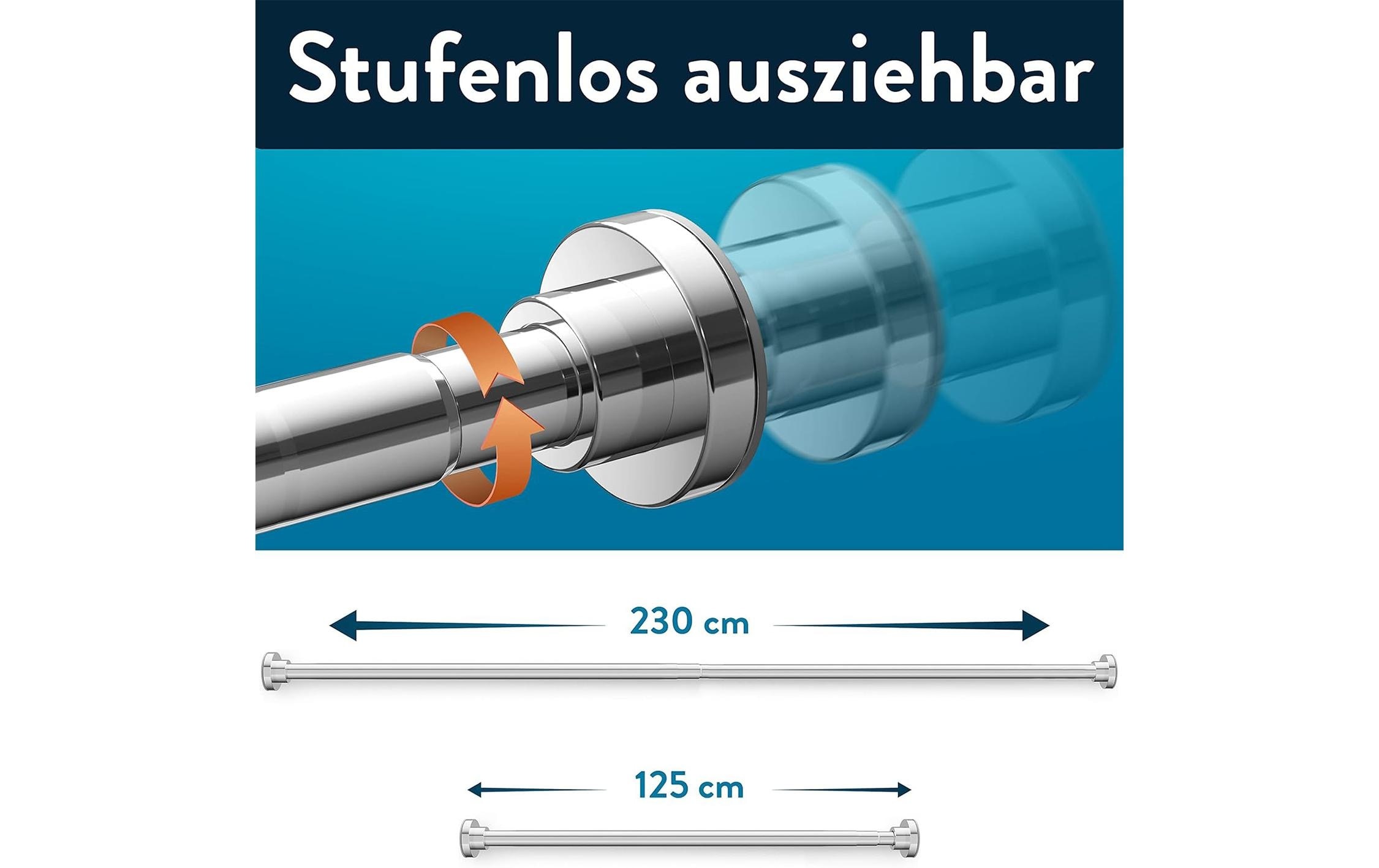 Duschvorhangstange »Benkstein 6 x 124.5 cm«