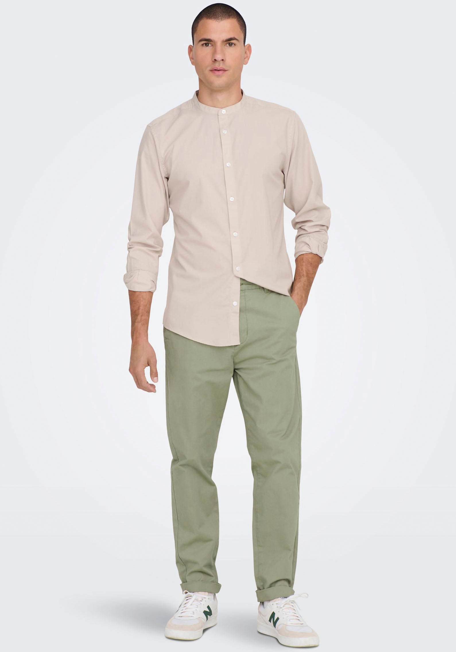 ONLY & SONS Chinohose »OS ONSKENT CROPPED CHINO«