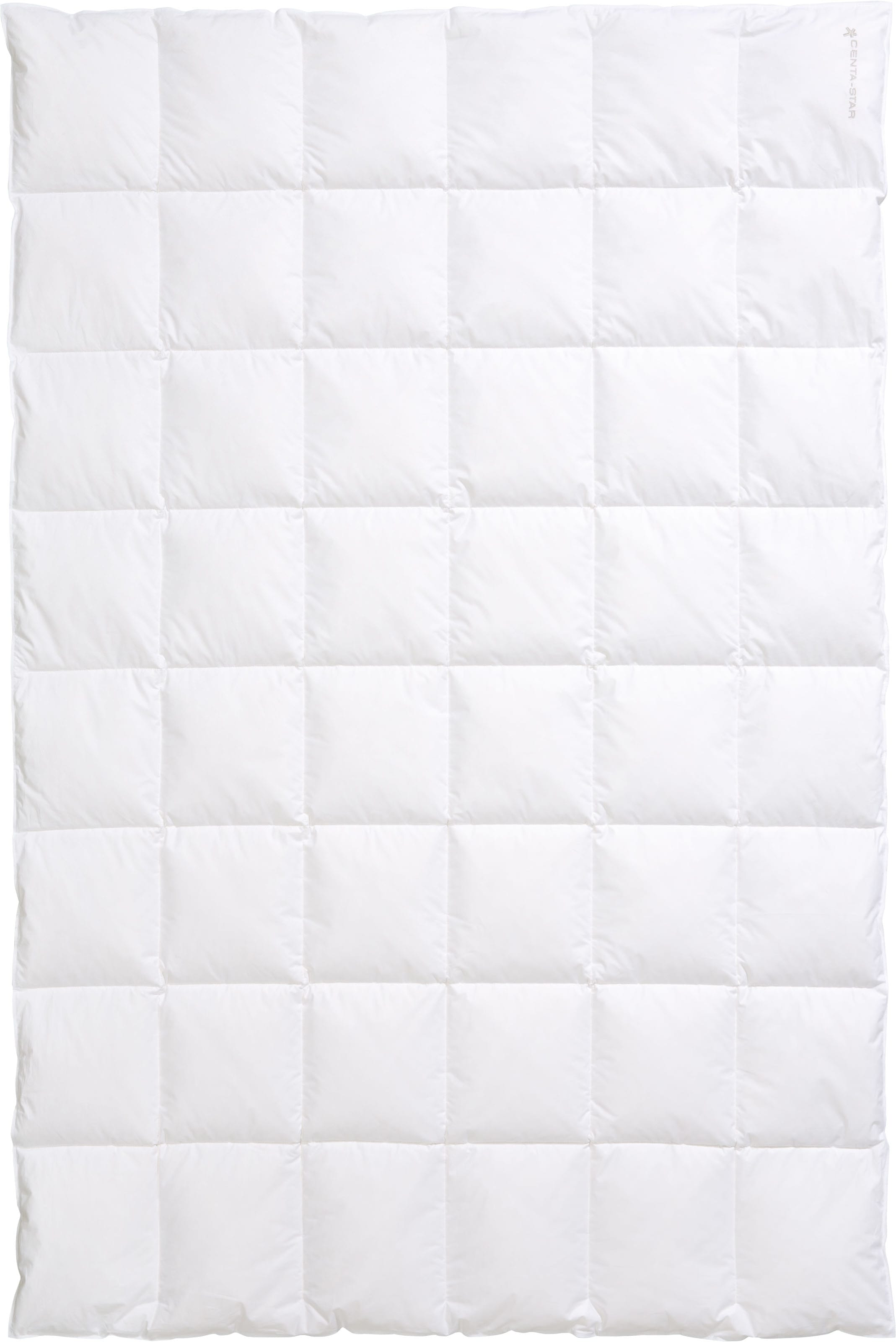 Image of Centa-Star Daunenbettdecke "Ambiente" leicht Füllung weisse neue masurische Daunen Klasse I nach DIN EN 12934 (100% Daunen) 1 Stk. tlg. Aussergewöhnlich zarte Haptik durch Mako-Daunenbatist.
