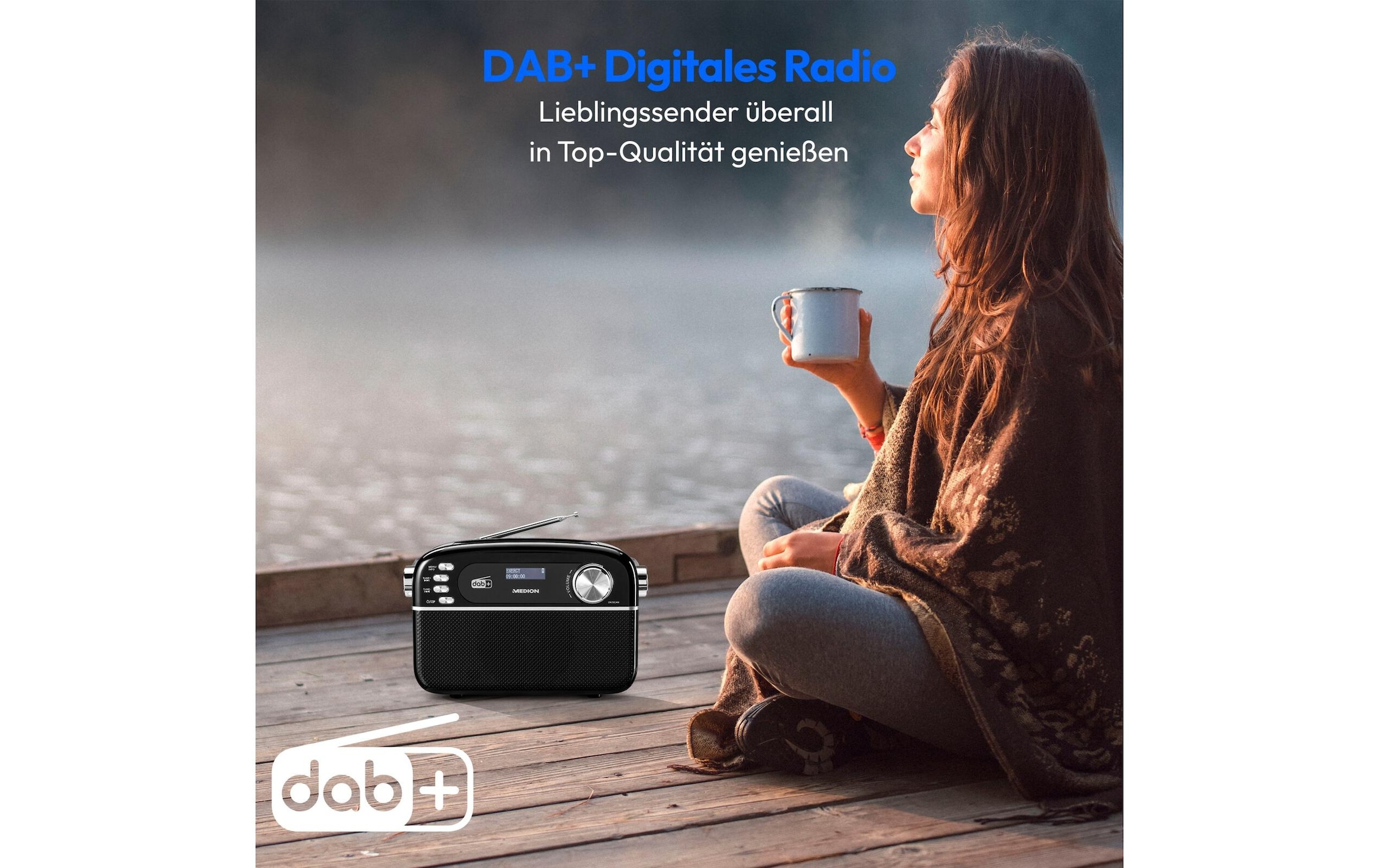 Medion® Digitalradio (DAB+) »LIFE E66809«, (FM-Tuner-Digitalradio (DAB+)