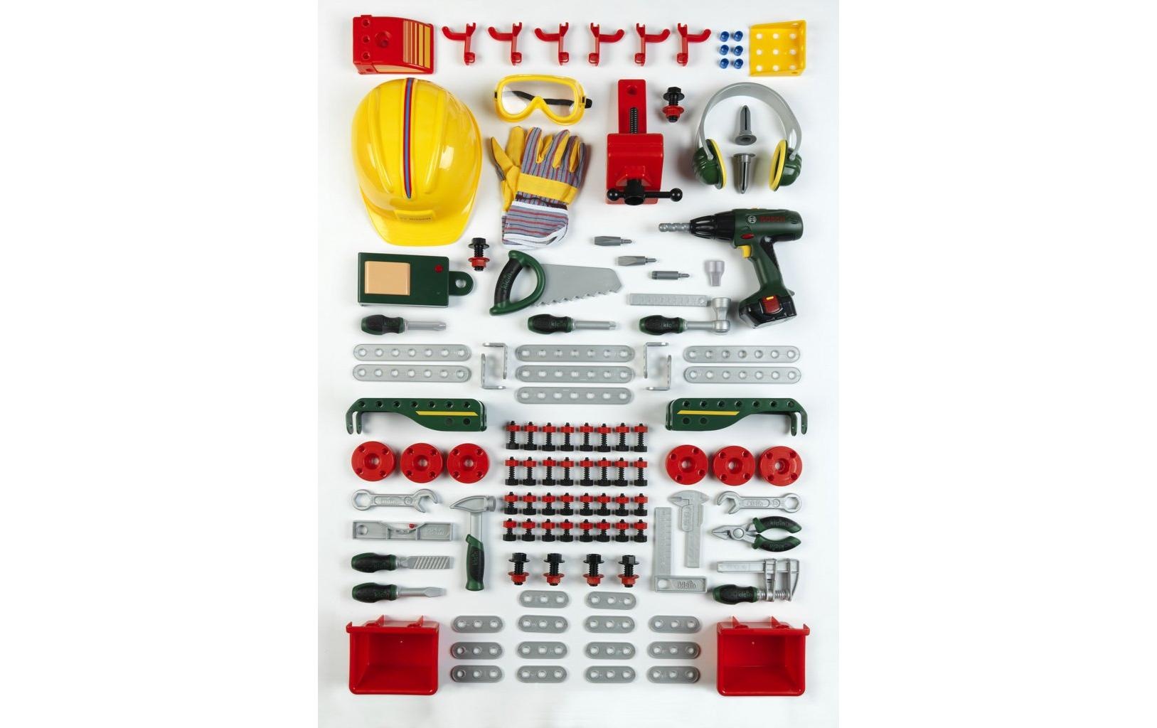   Spielzeug-Arztkoffer »Klein-Toys Handwerker BOSCH 150 - teilige Werkbank«