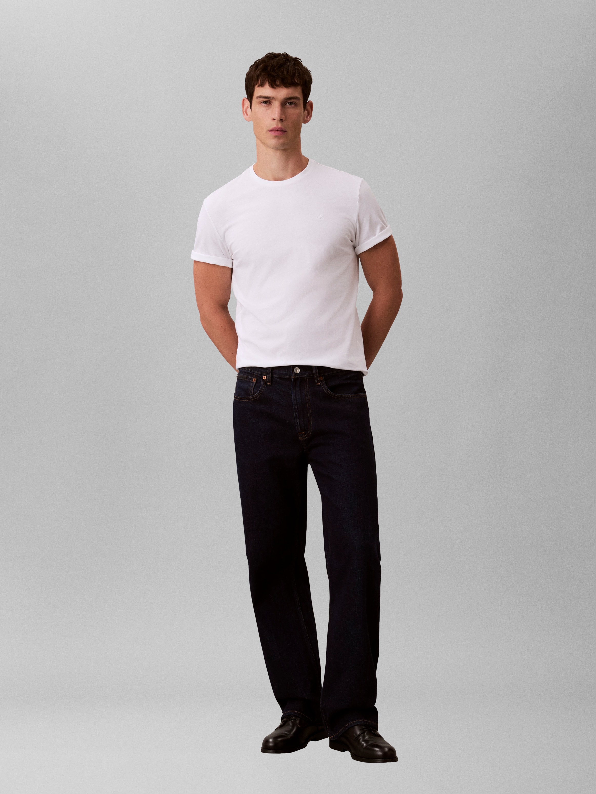 Calvin Klein Jeans T-Shirt »CLASSIC MONOGRAM« regular fit, Rundhalsausschnitt
