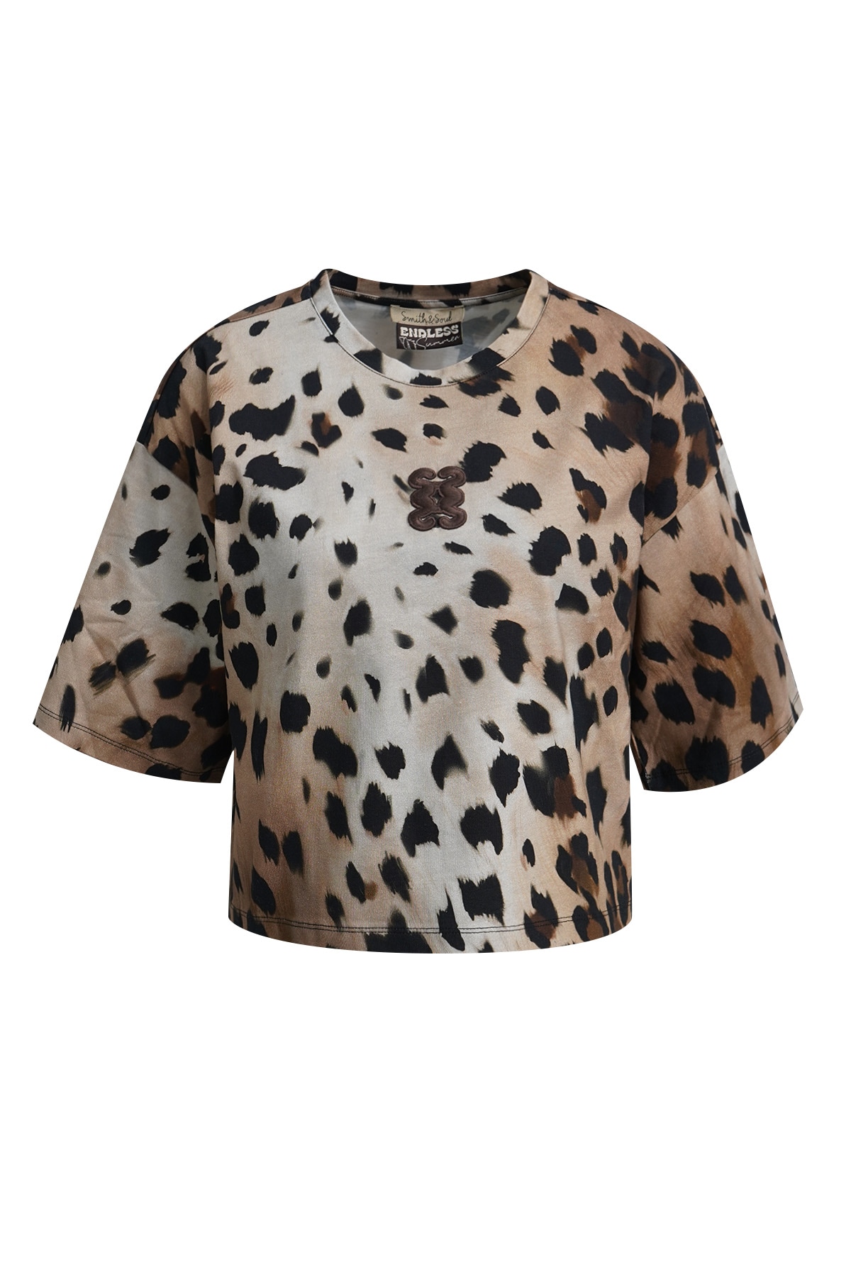 Smith & Soul Shirt à col rond avec imprimé intégral