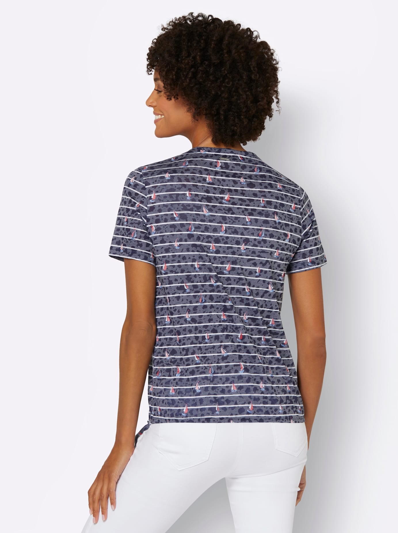 Casual Looks Kurzarmshirt »Shirt«, (1 tlg.)