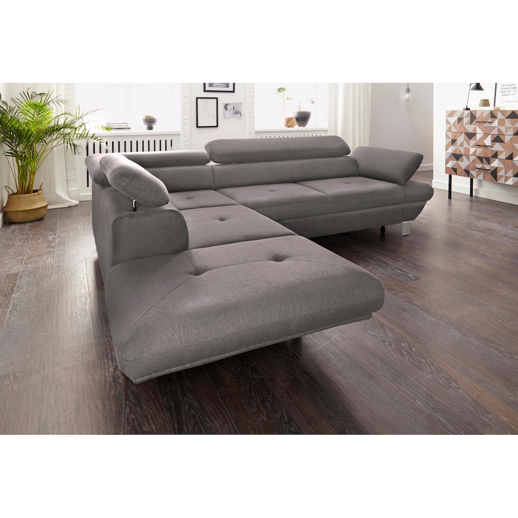 exxpo - sofa fashion Ecksofa »Vinci, L-Form«