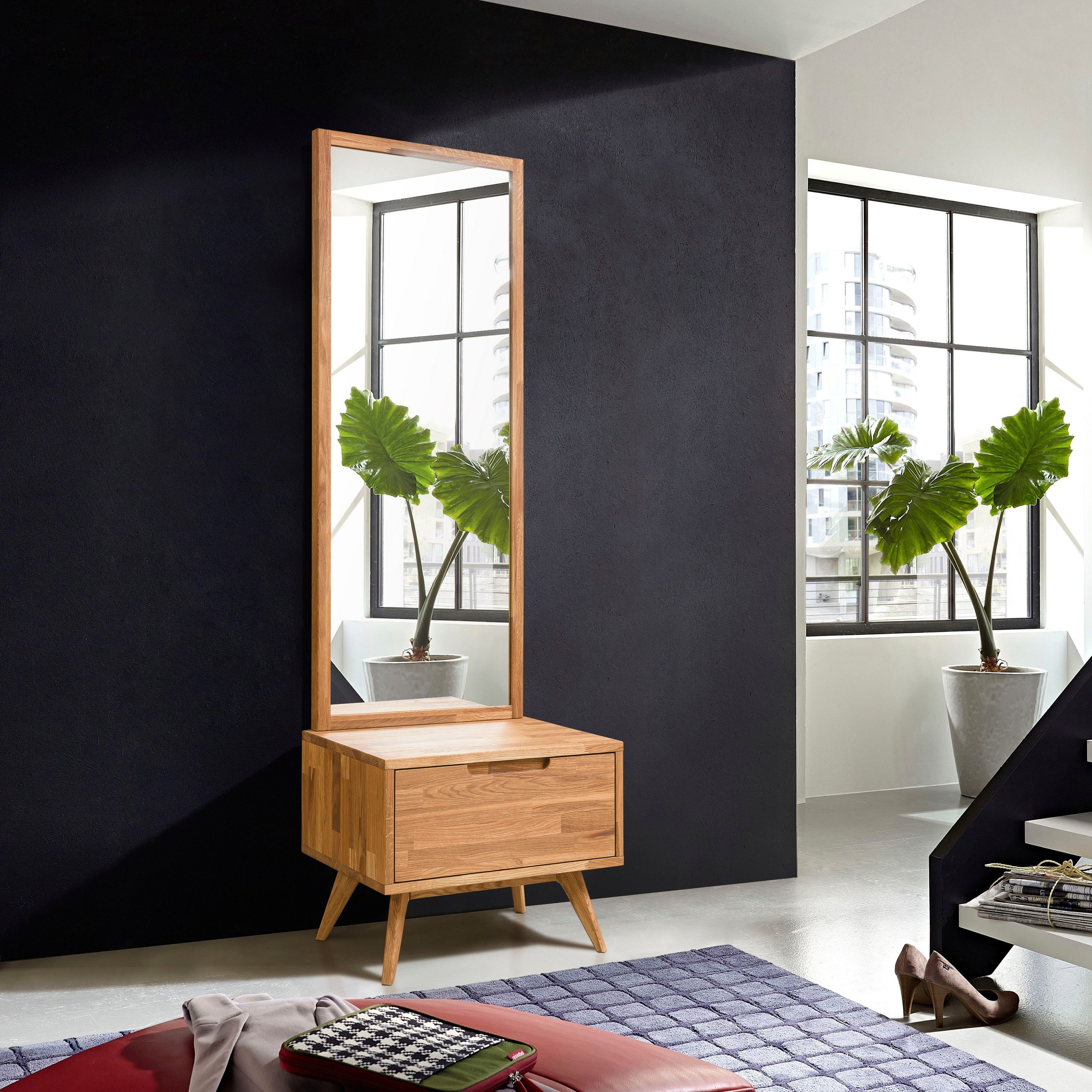 Image of andas Spiegel »Scandi«, praktischer Zweiteiler, aus einer Aufbewahrungskommode, inklusive eines Spiegels bei Ackermann Versand Schweiz
