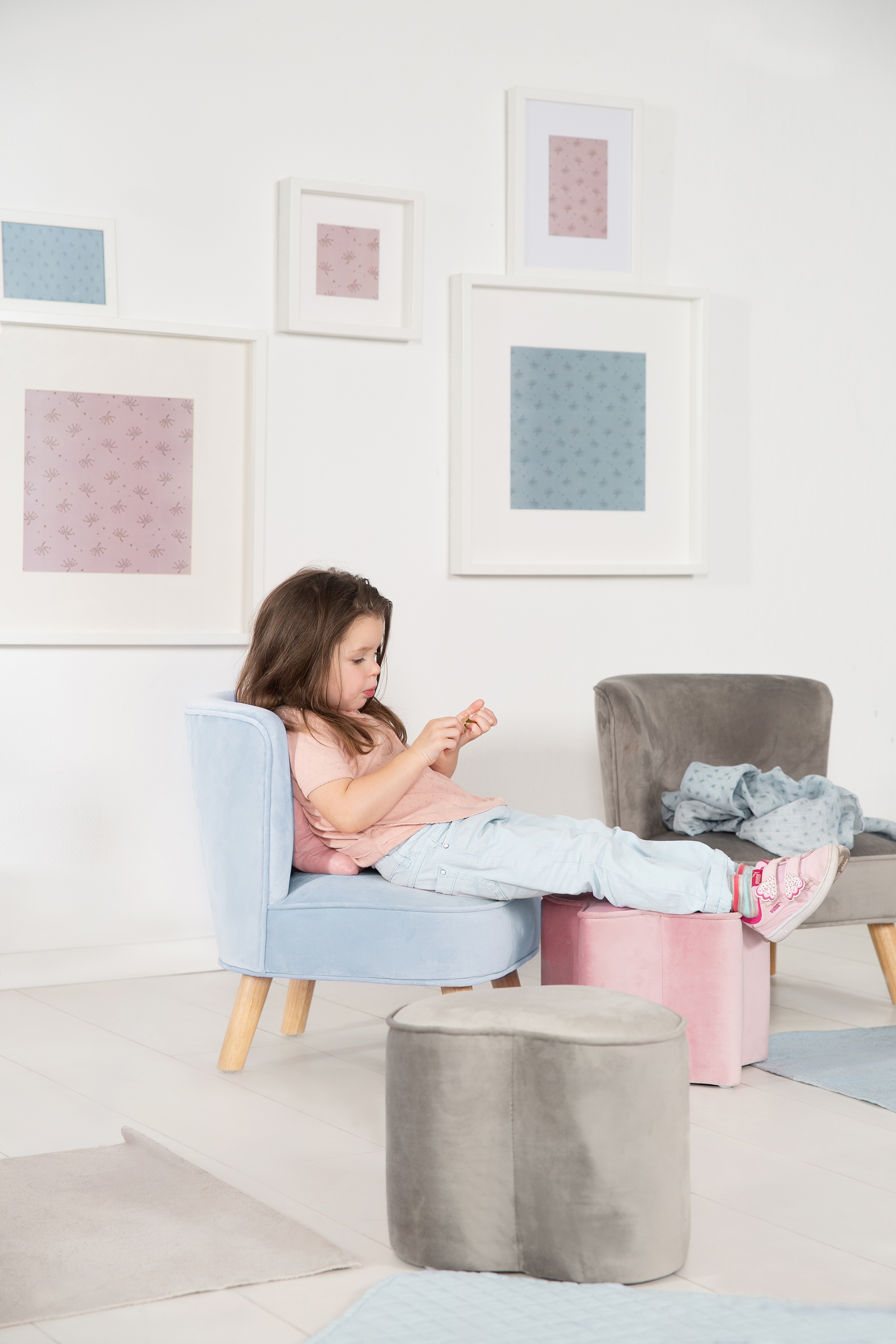 roba® Kindersessel »Lil Sofa« mit Holzfüssen