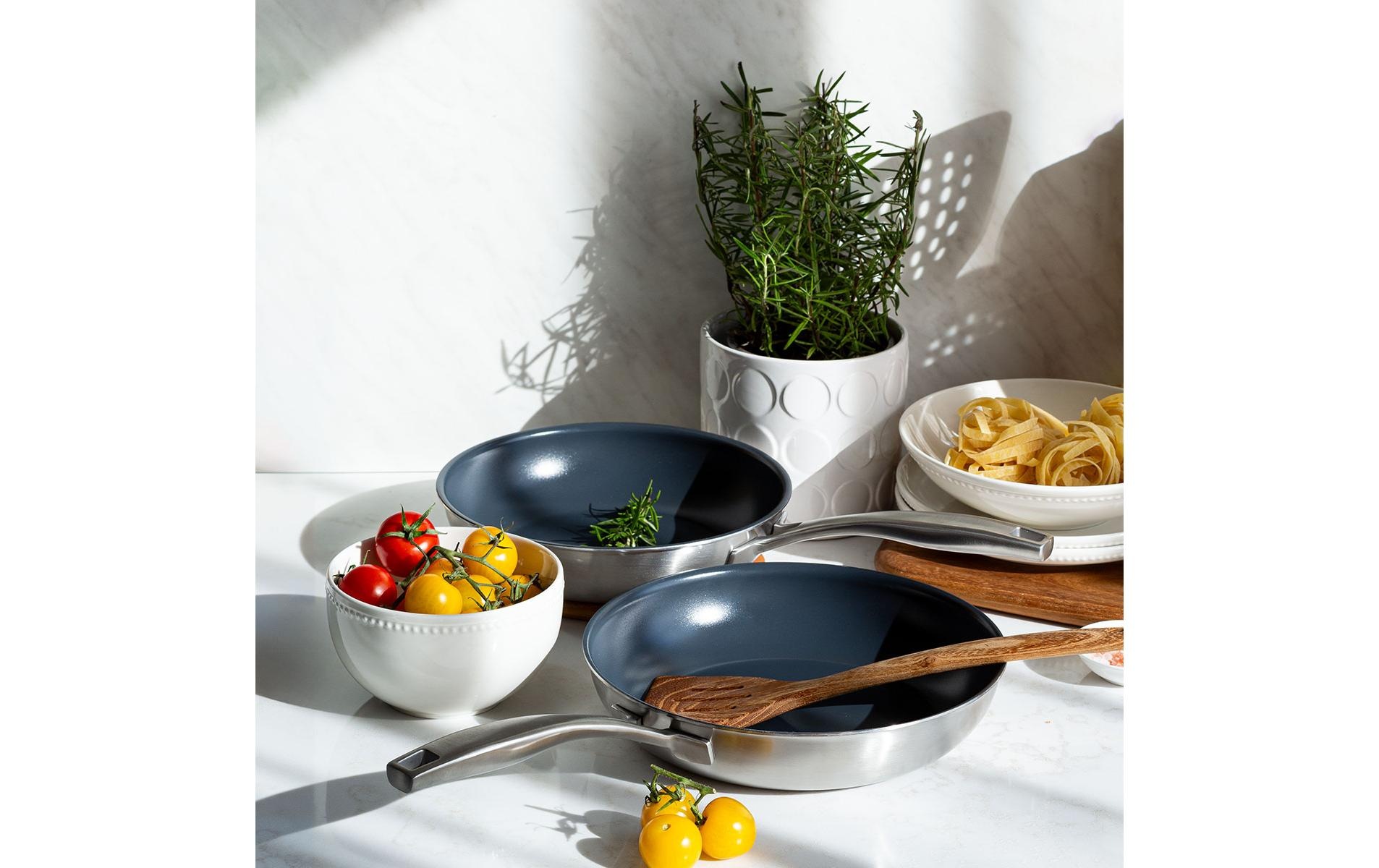   Bratpfanne »Lunasol Sirius Terra Multi-layer, Conical« Aluminium