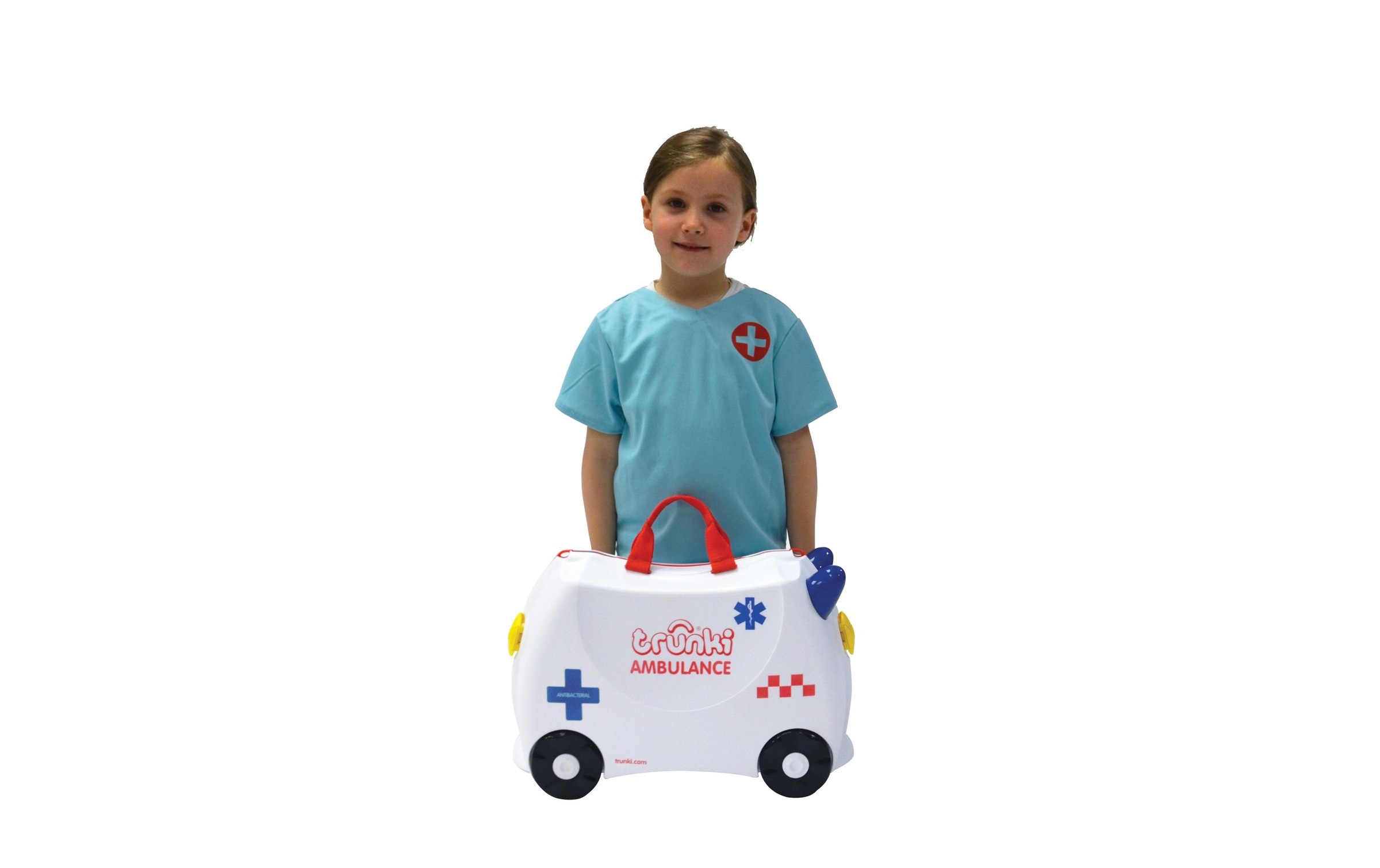 TRUNKI Trolley »Krankenwagen We«, 4 Rollen