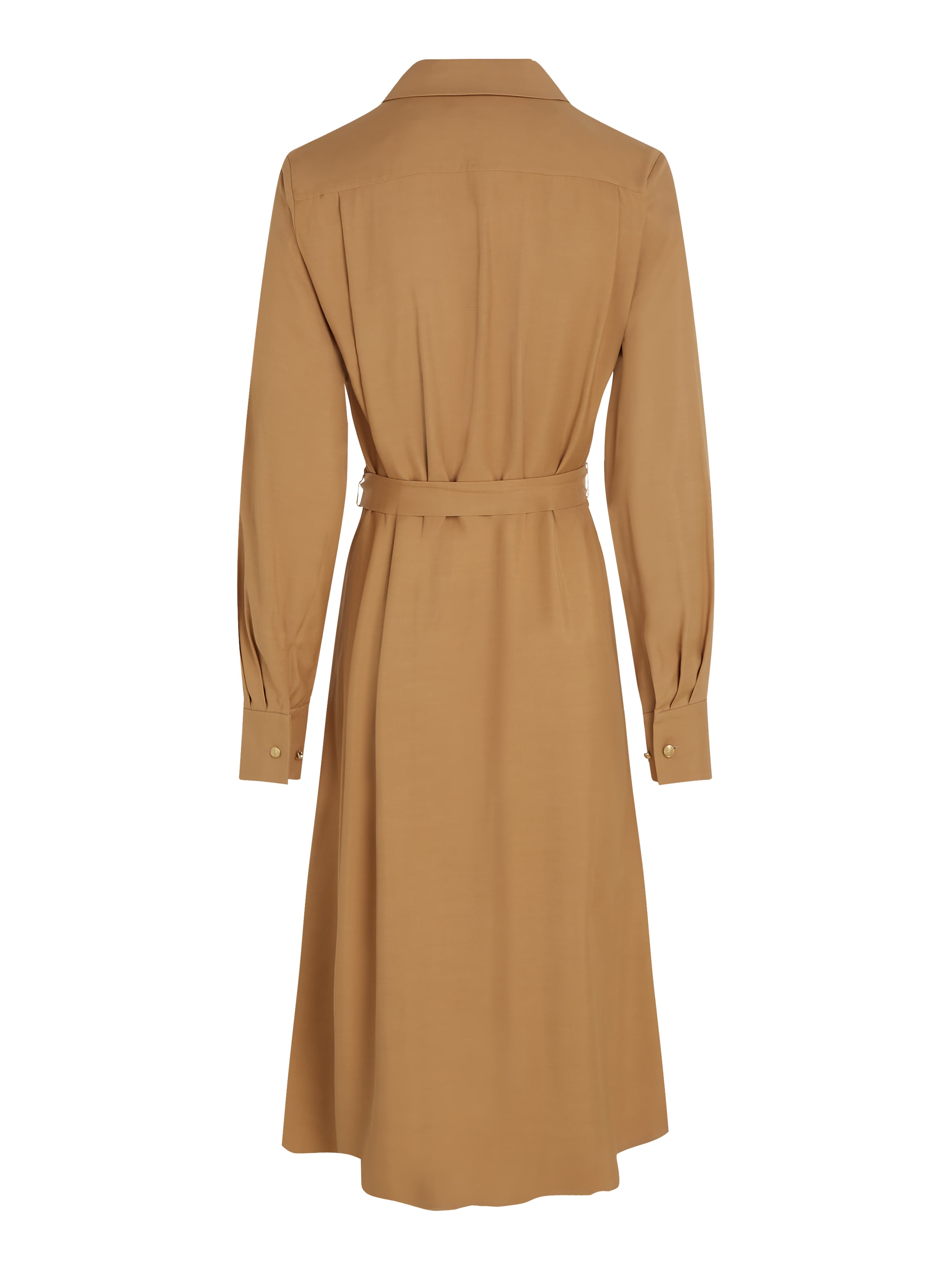 Tommy Hilfiger Hemdblusenkleid »FLUID VISCOSE SHIRT DRESS«, fliessende Viskose Qualität