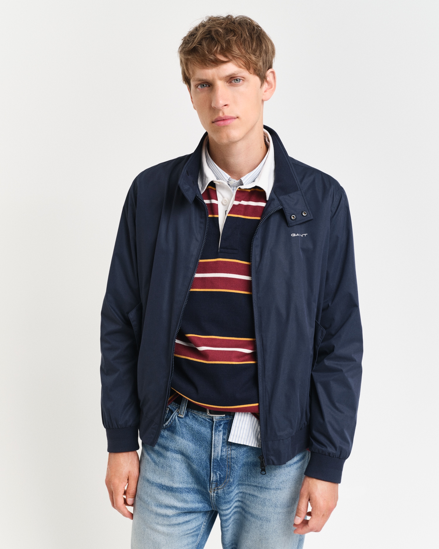 Gant Blouson »Leichte, taillierte Jacke, wetterbeständige Harrington Jacke Klassisch«