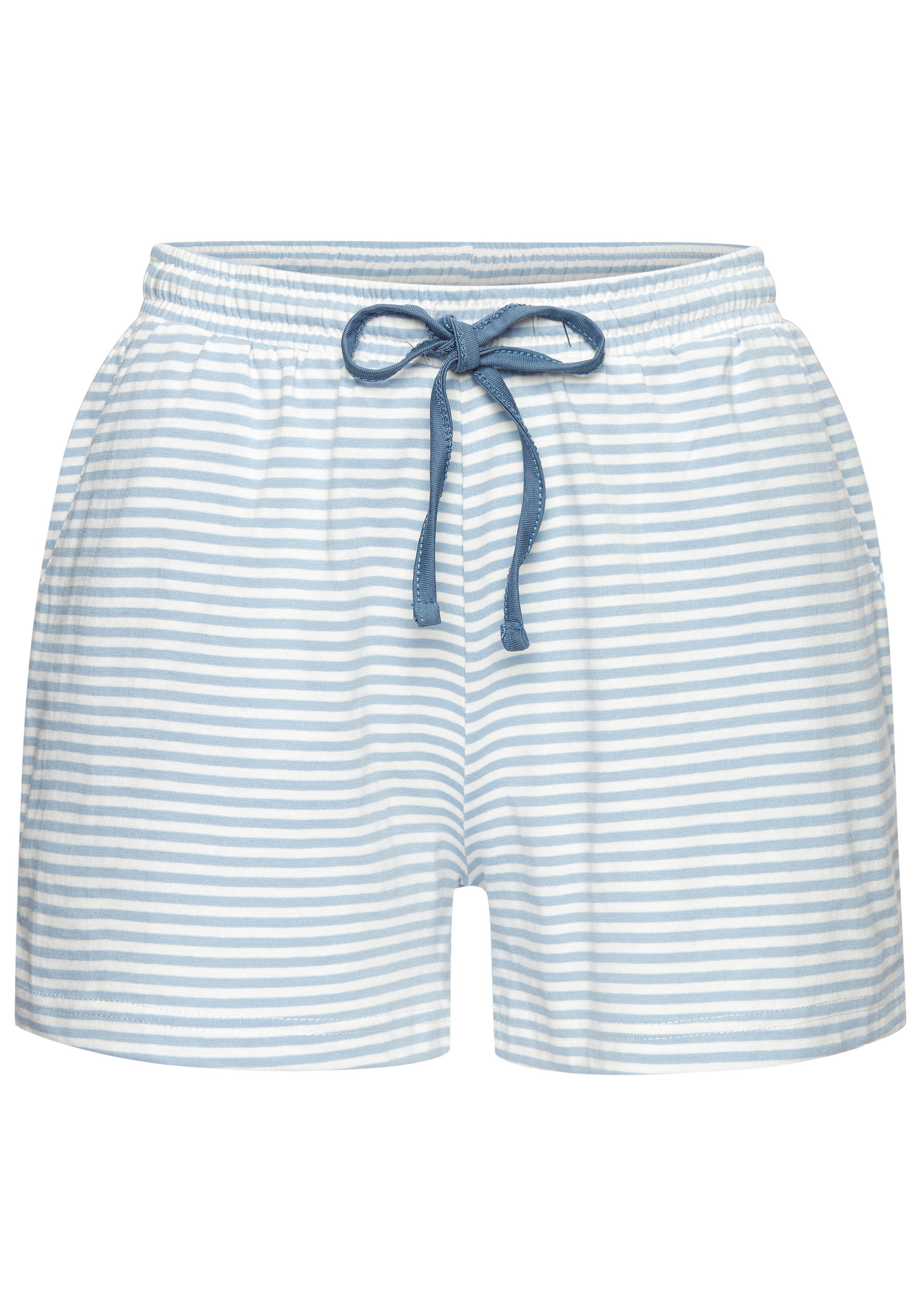 Vivance Dreams Shorty Set, 2 tlg. mit feinen garngefärbten Streifen