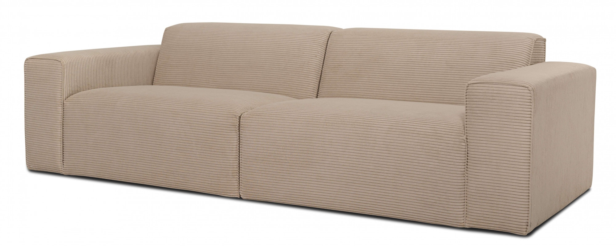 GOODproduct 3-Sitzer »Clayton Breite 248 cm« in einem trendigen Cord-Bezug, verschiedene Kombinationen verfügbar