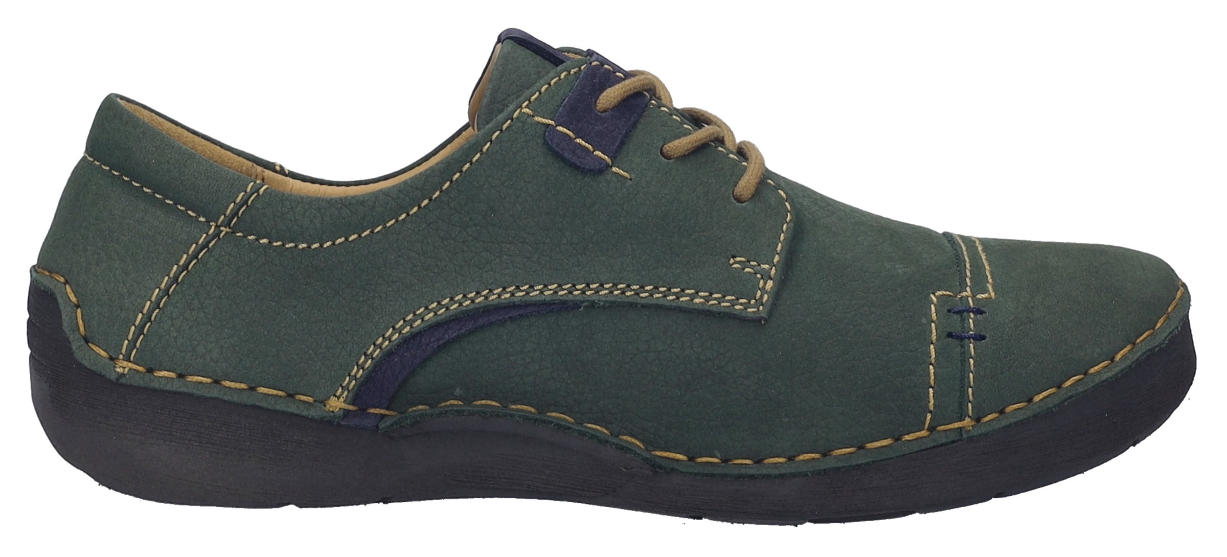 Josef Seibel Schnürschuh »Fergey 41«  , Freizeitschuh, Halbschuh, Komfortschuh mit Wechselfussbett, G-Weite