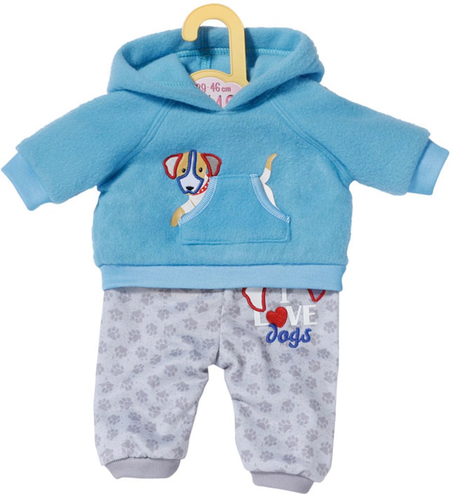 Zapf Creation® Puppenkleidung »Dolly Moda, Sport-Outfit Blau, 43 cm«