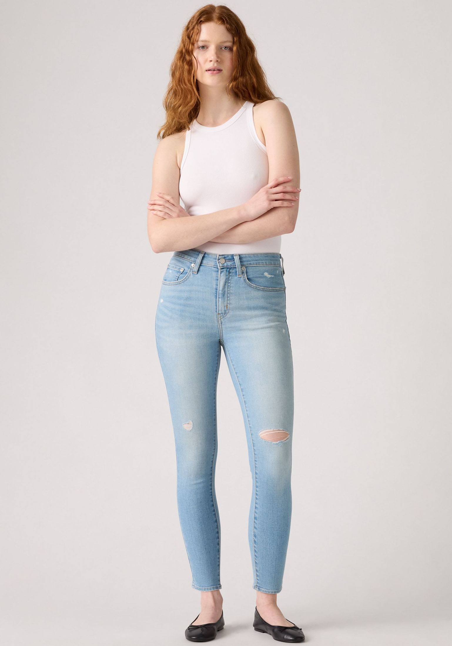 Levi's® Skinny-fit-Jeans »721 High rise skinny«, mit hohem Bund