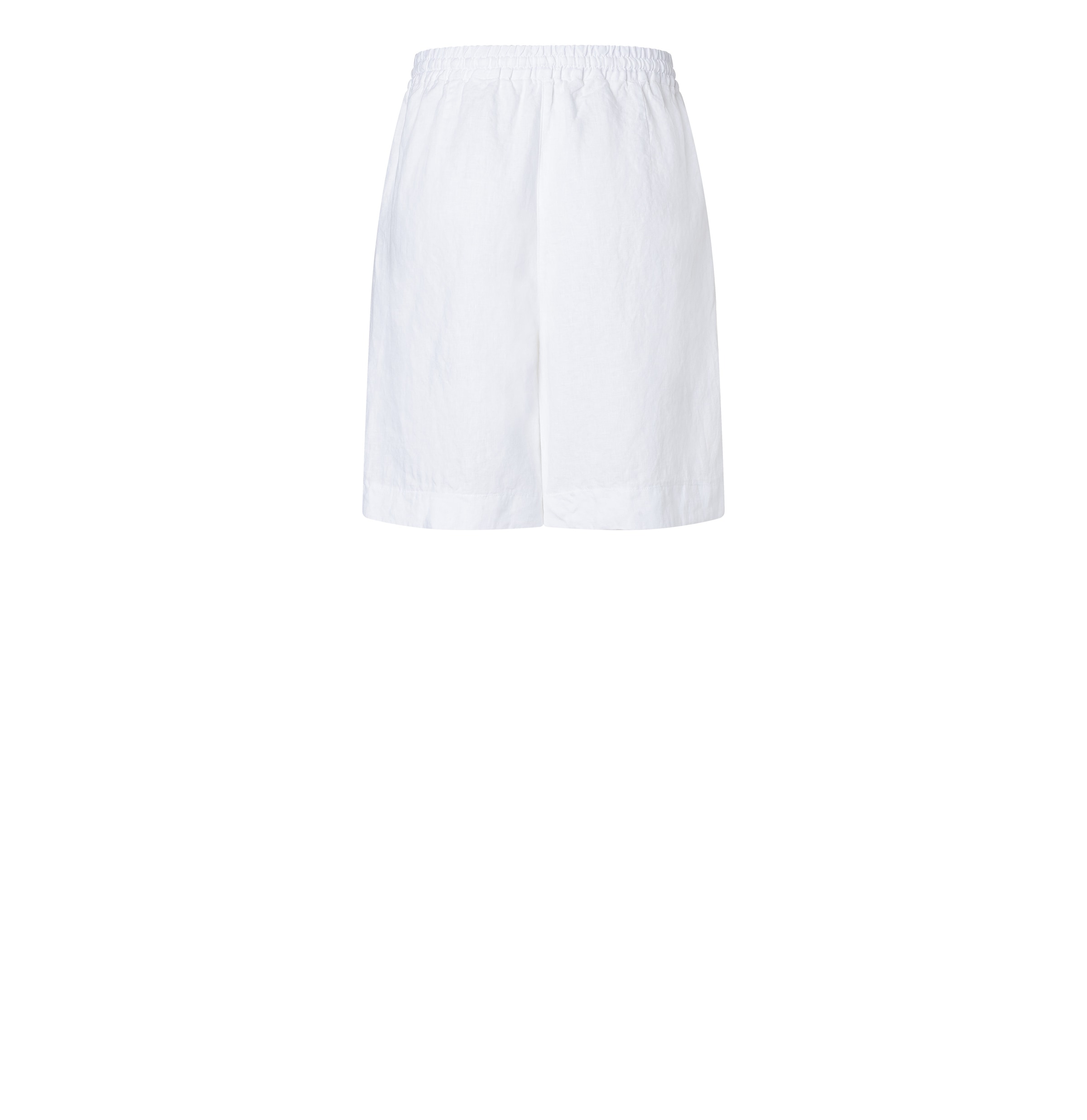 MAC Pantalon en lin »SANNY«  shorts, bermudas avec ceinture élastique et cordon de serrage