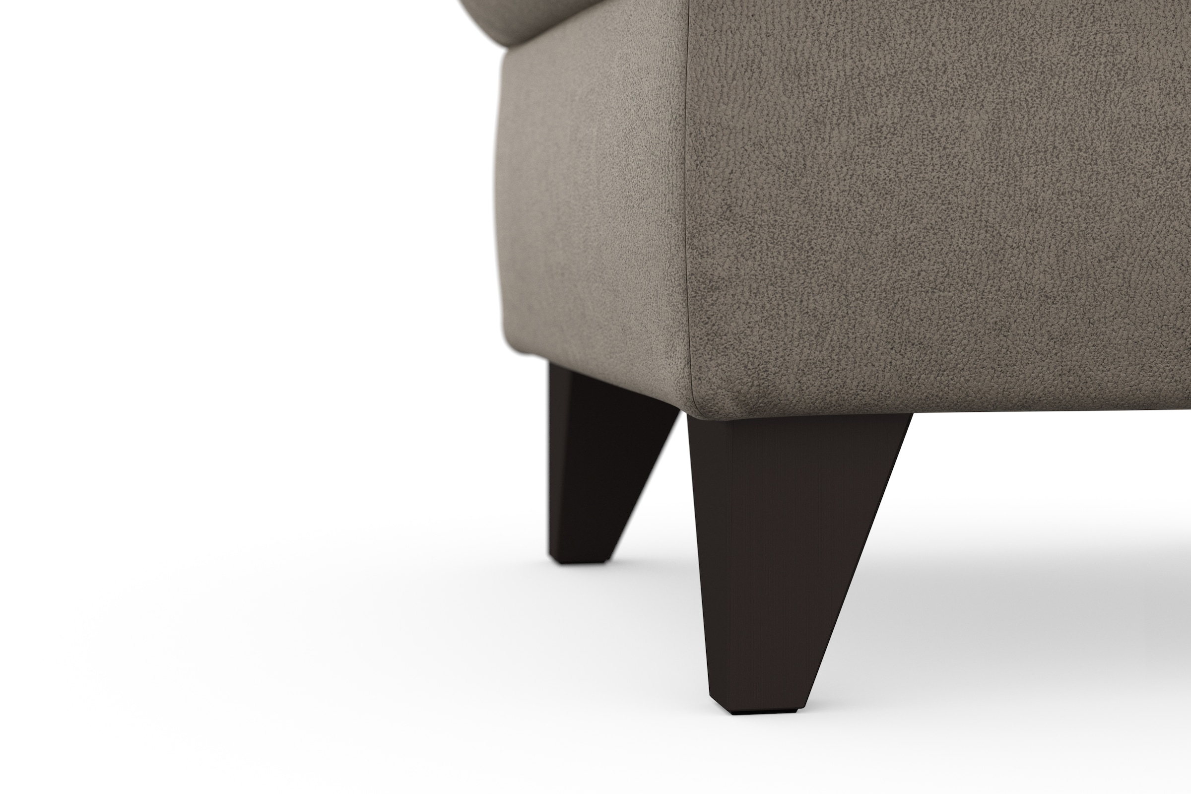 sit&more Stauraumhocker »Mellum«, mit Stauraum und wengefarbenen Holzfüssen