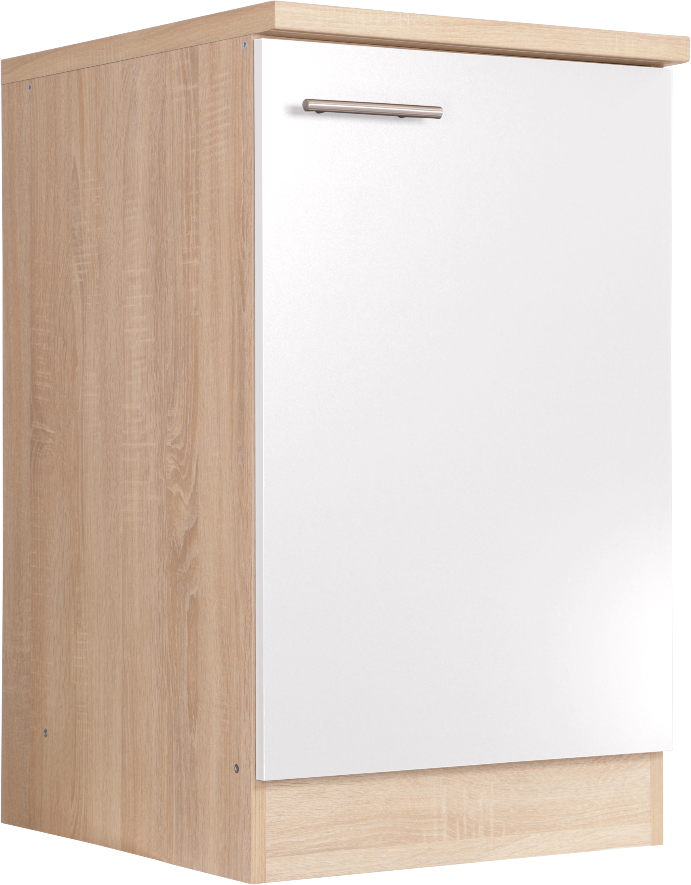 Image of RESPEKTA Spülenschrank "Merle" Breite 50 cm, Soft-Close, Griffe aus Metall, 85 cm Arbeitshöhe