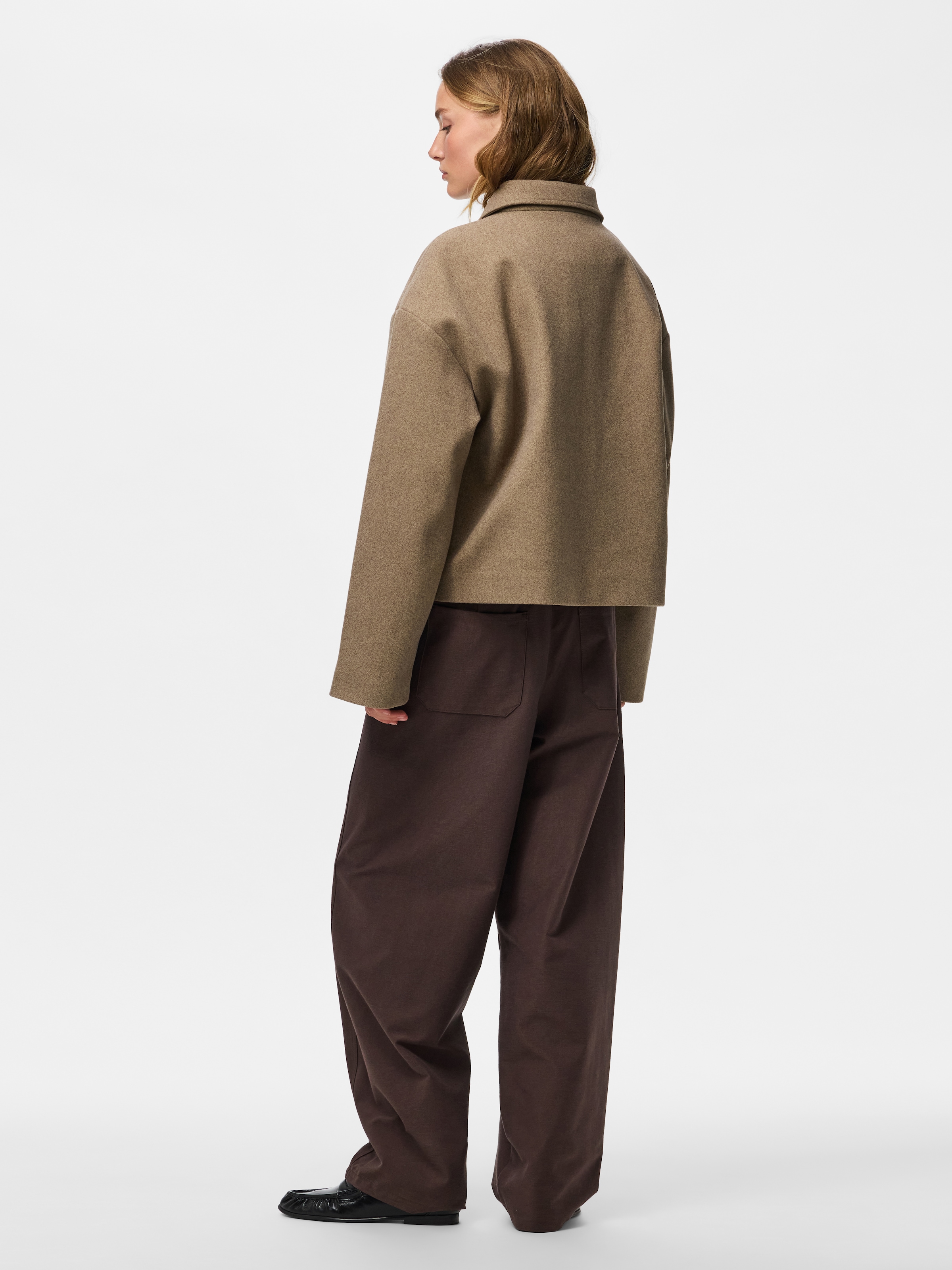 pieces Veste courte »PCAYA SHORT COAT NOOS BC« fibre synthétique