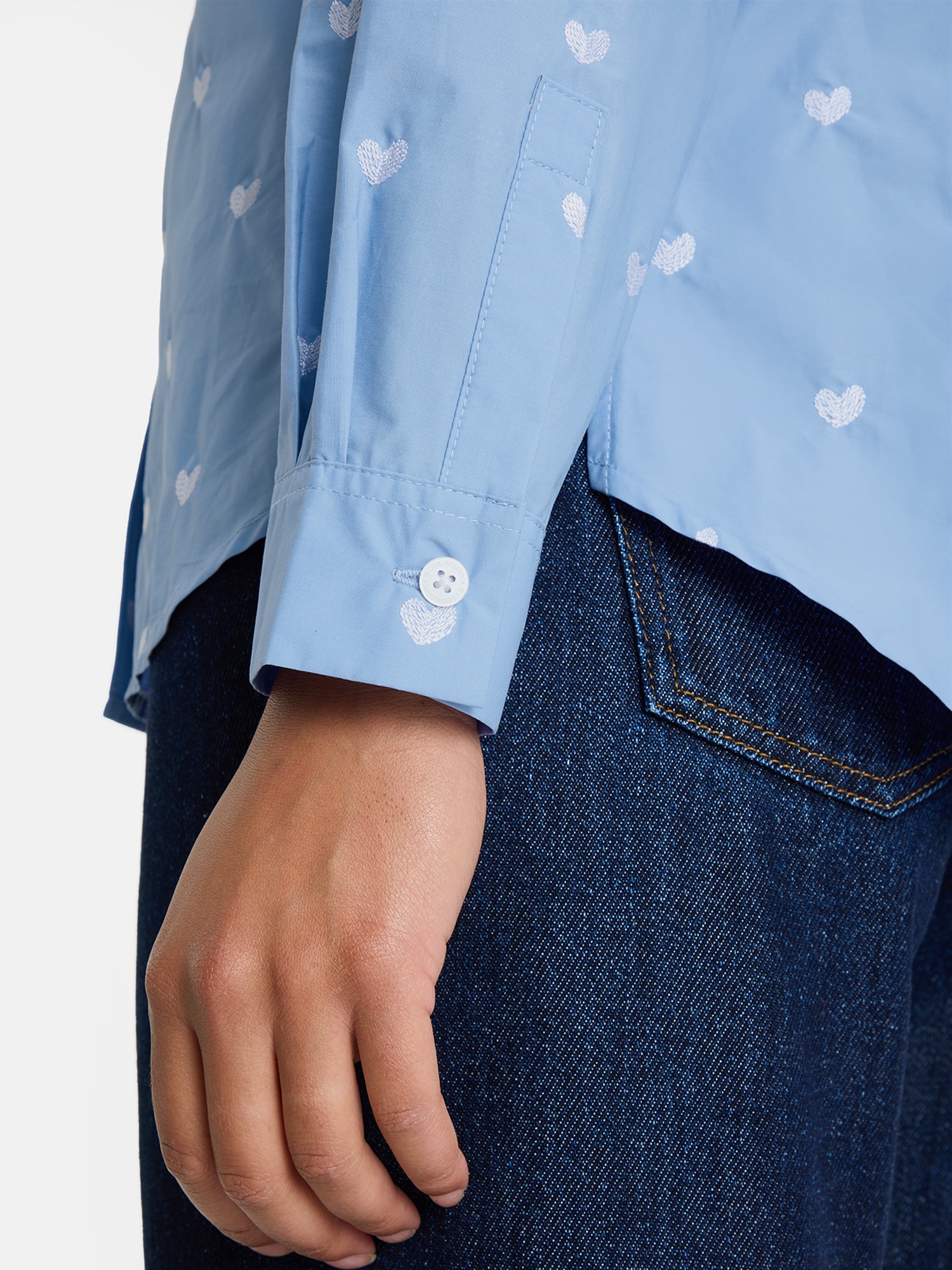 Lieblingsstück Blouse chemise »RadunaL« mit verspielter Stickerei