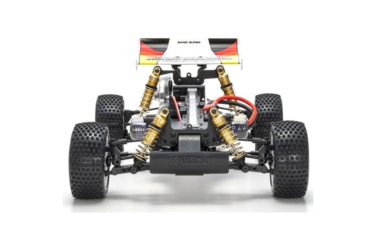 RC-Buggy »Kyosho Optima Mid, 4WD, Legendary Series Bausatz,«, Unlackiert