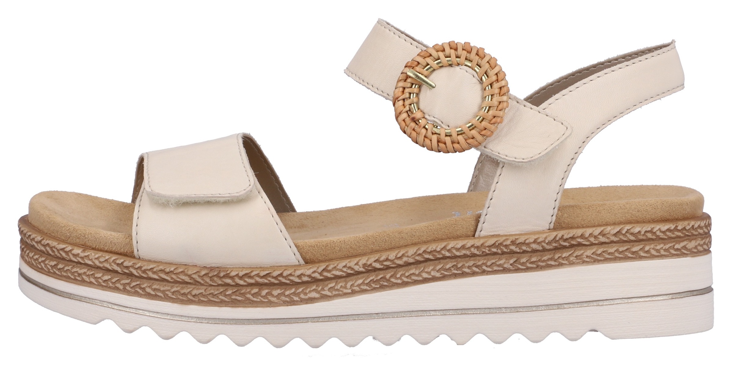 Image of Remonte Keilsandalette Sommerschuh, Riemchensandale mit praktischen Klettverschlüssen