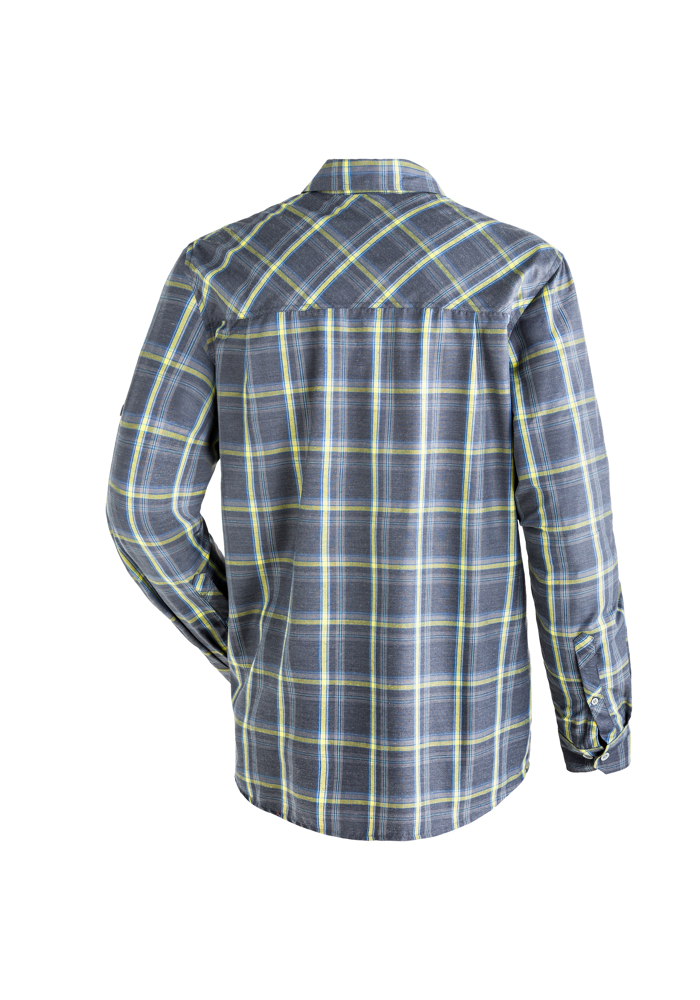Maier Sports Funktionshemd »Claas«, Herren Hemd, langarm Karohemd für Outdoor und Freizeit