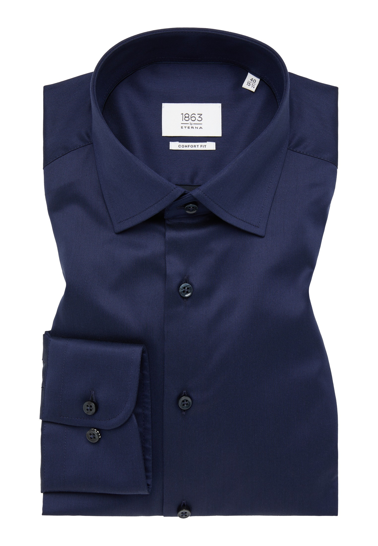 Eterna Langarmhemd »COMFORT FIT« NON IRON (bügelfrei)